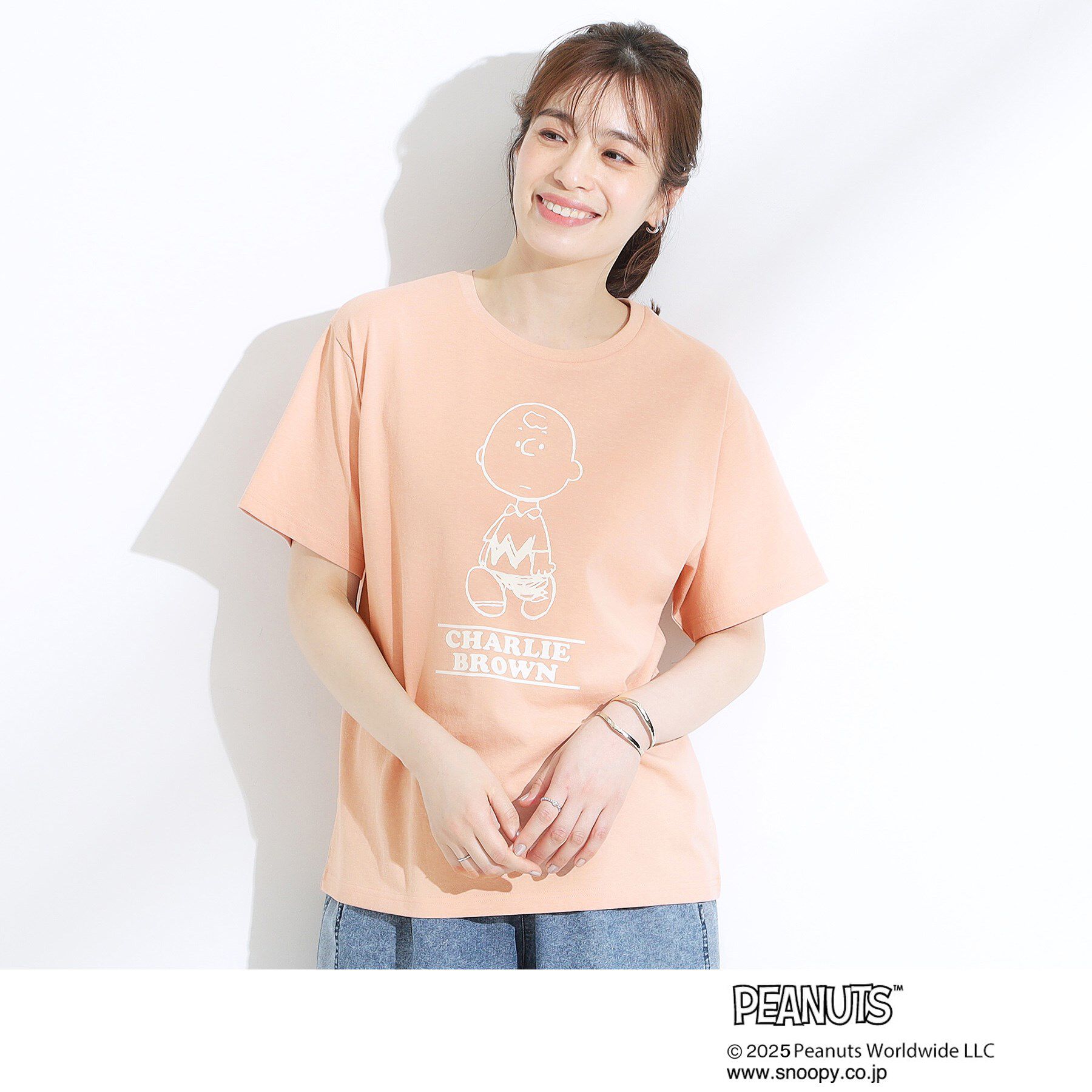 SHOO･LA･RUE「【PEANUTS】ひんやりTシャツ」|Tシャツ・カットソー|