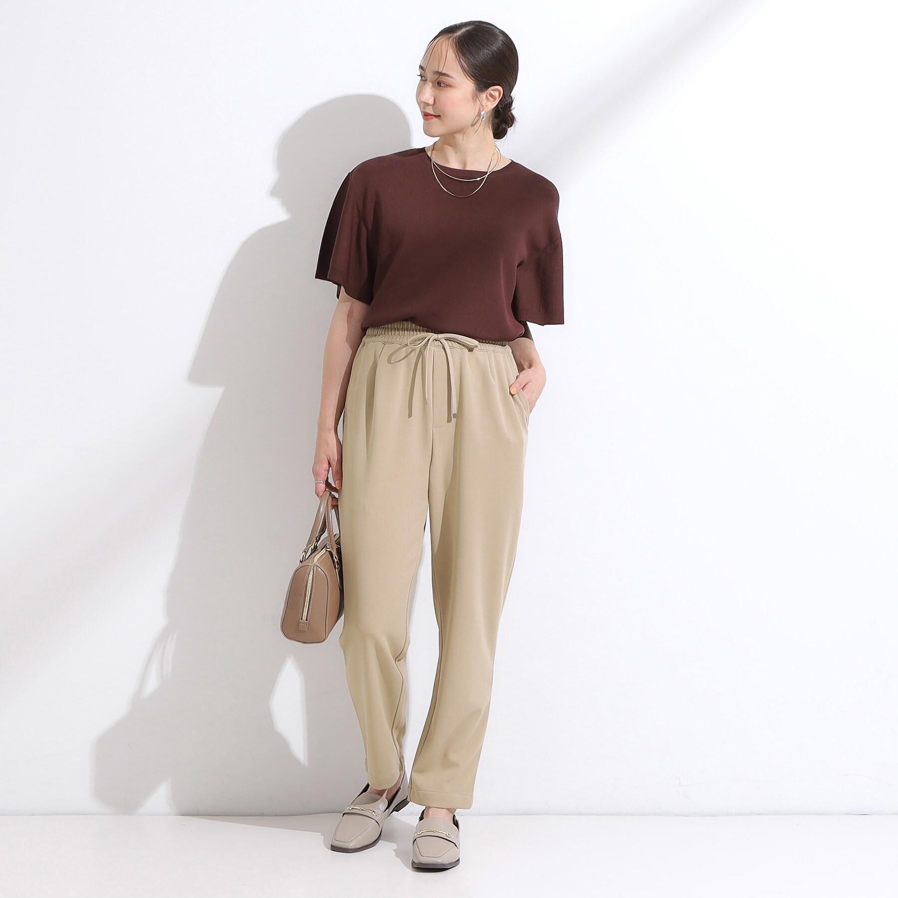 SHOO･LA･RUE「【S-LL】二の腕はカバーして魅せる フレアスリーブニット」|ニット・セーター|