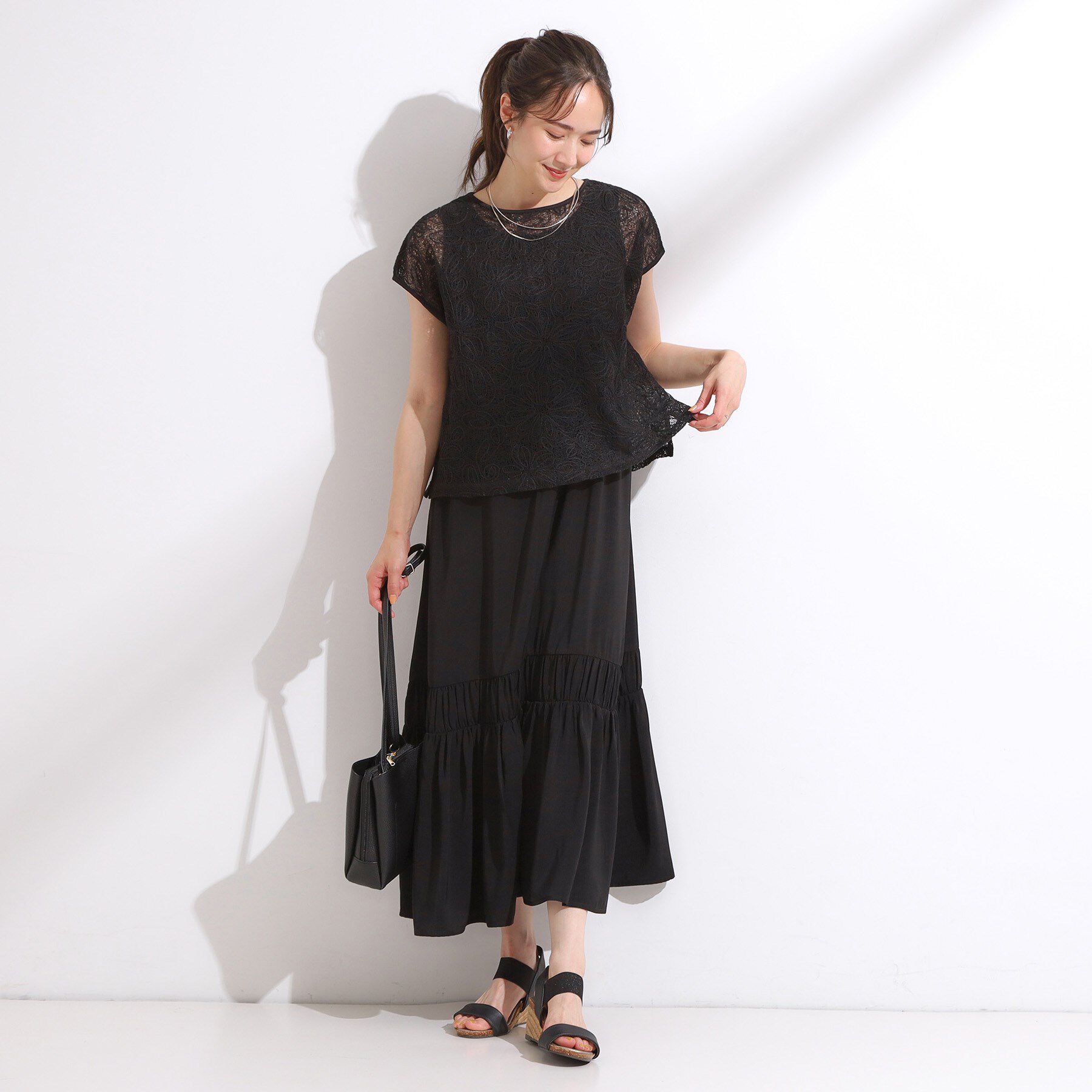 SHOO･LA･RUE「【2点セット】刺繍レーストップス」|その他|