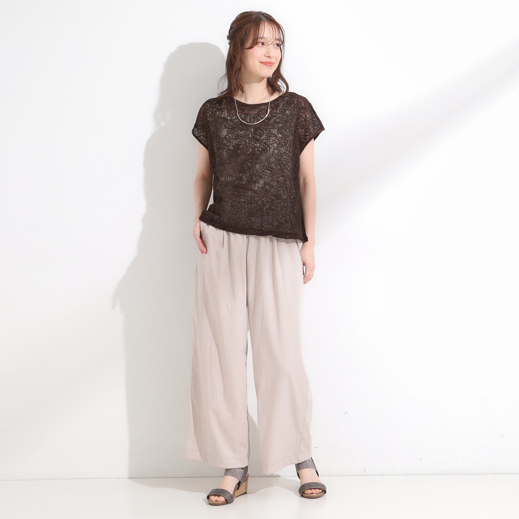 SHOO･LA･RUE「【2点セット】刺繍レーストップス」|その他|