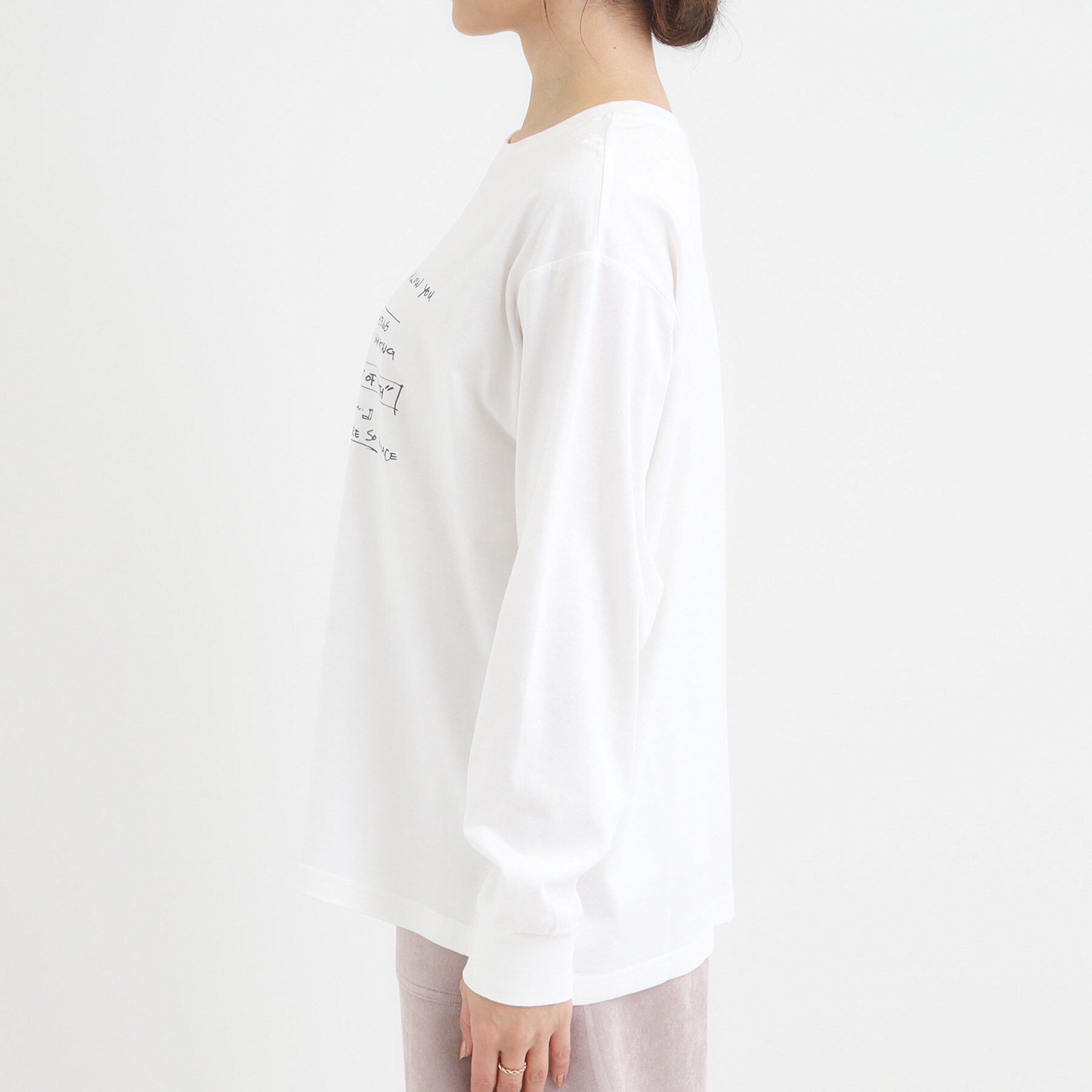 SHOO･LA･RUE「グラフィックアソート ベーシックロンT」|Tシャツ・カットソー|