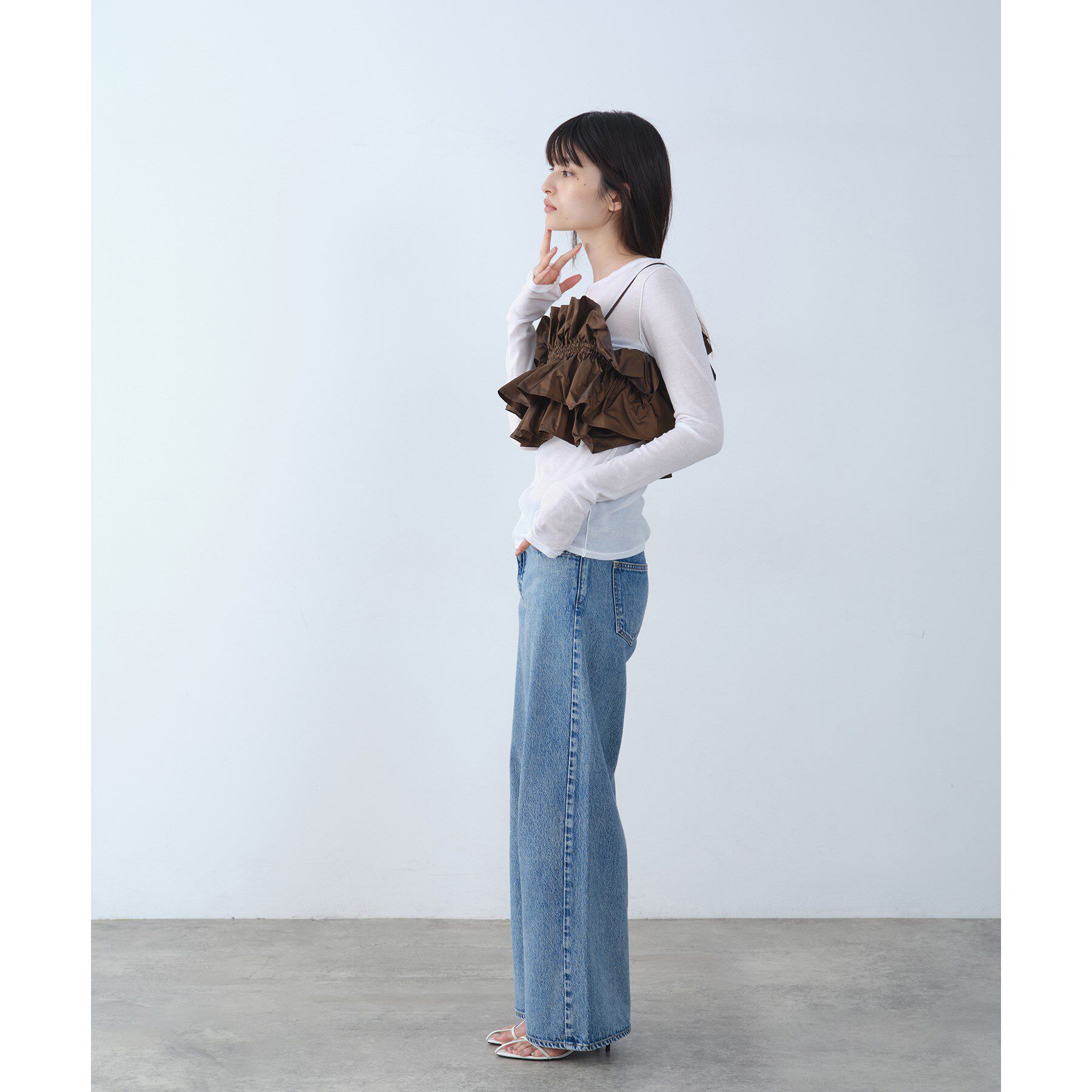 CODE A「frill design bustier」|シャツ・ブラウス|
