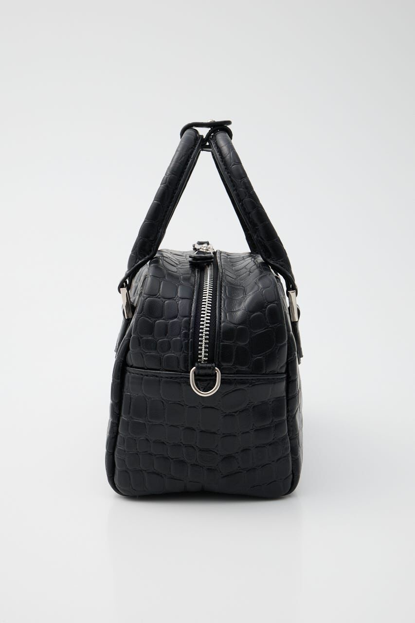 MOUSSY「F/CROCO MINI ボストン バッグ」|その他|