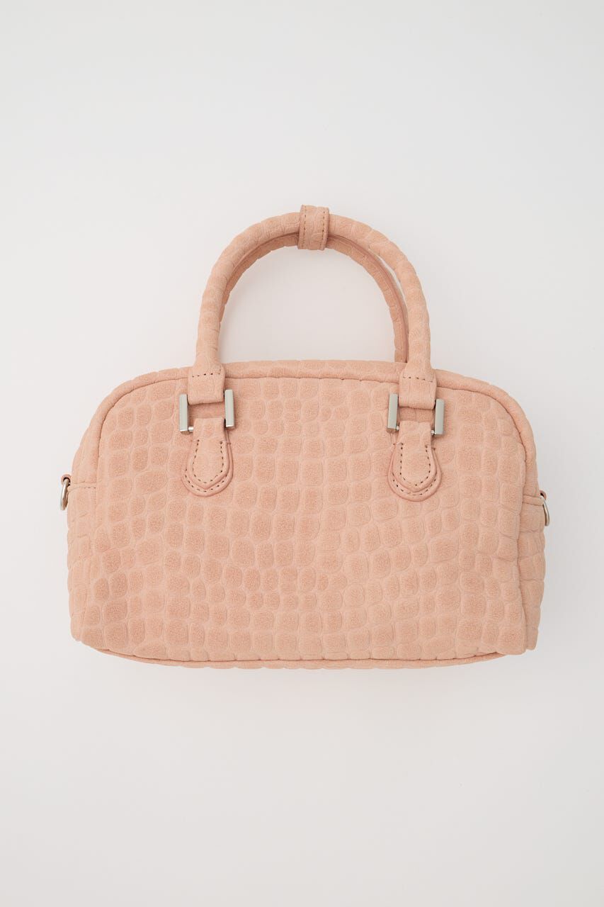 MOUSSY「F/CROCO MINI ボストン バッグ」|その他|