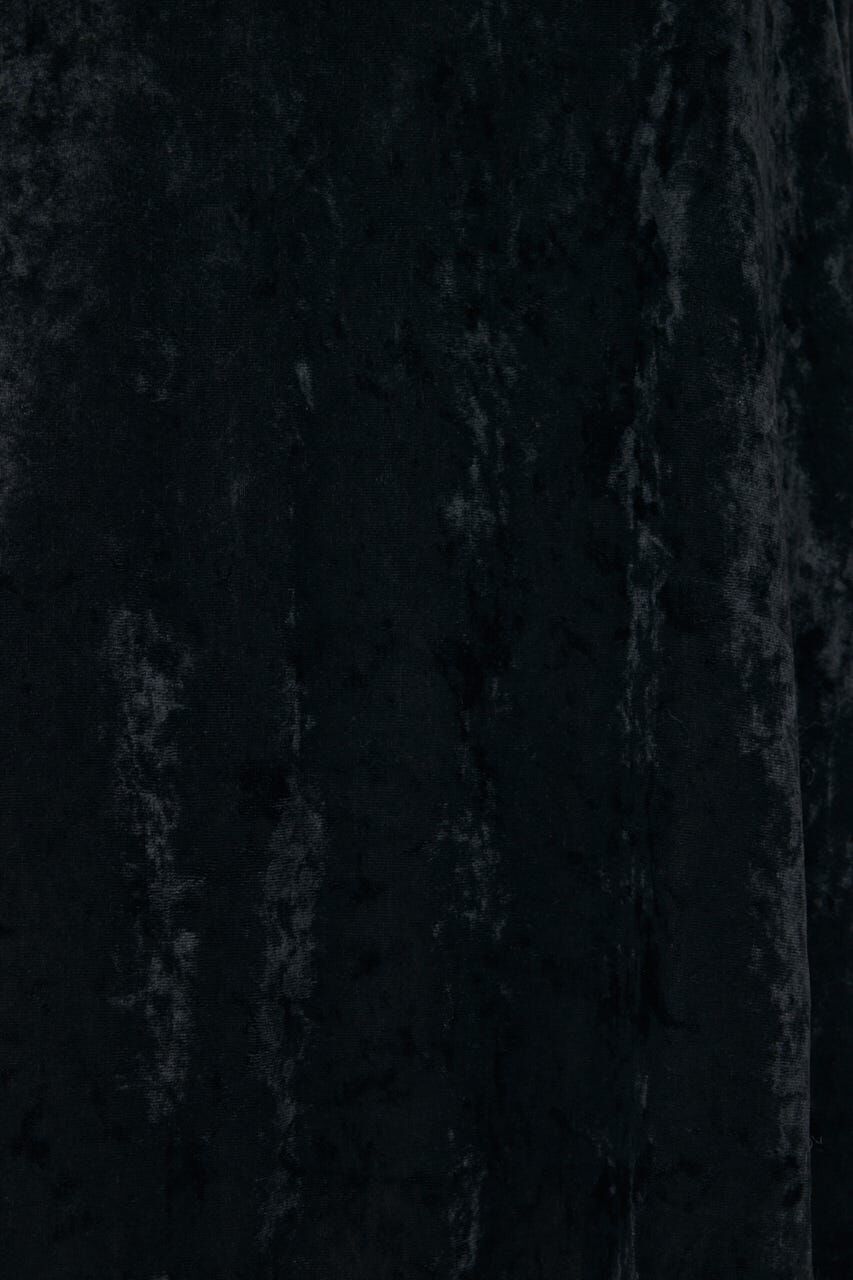 MOUSSY「LACE TRIM VELVET スカート」|スカート|