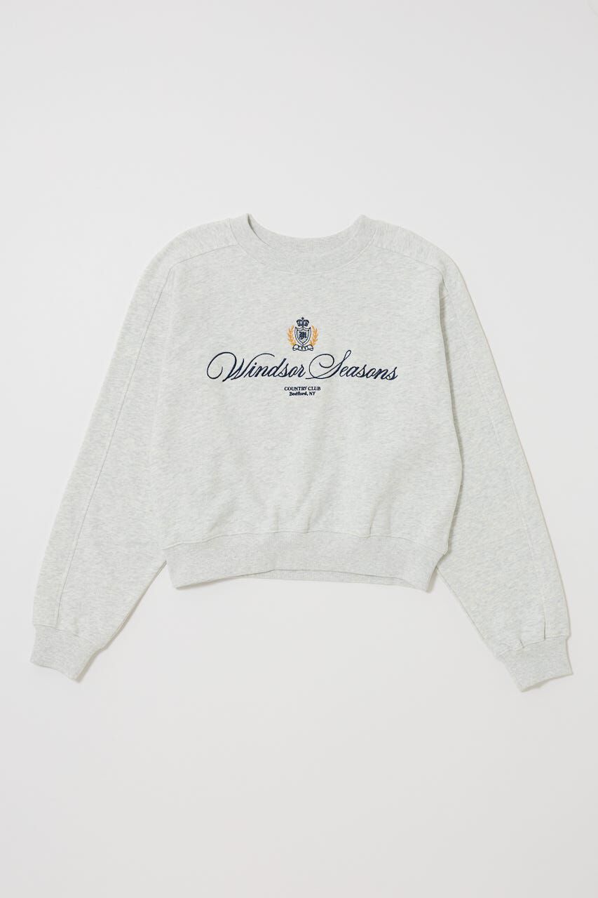 MOUSSY「CC EMBROIDERY プルオーバー」|パーカー|
