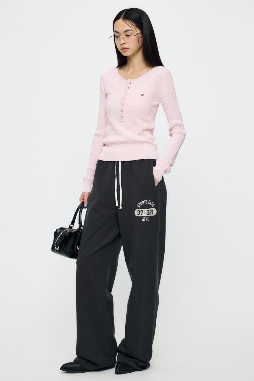 MOUSSY「VERSITY LOGO SWEAT パンツ」|その他|