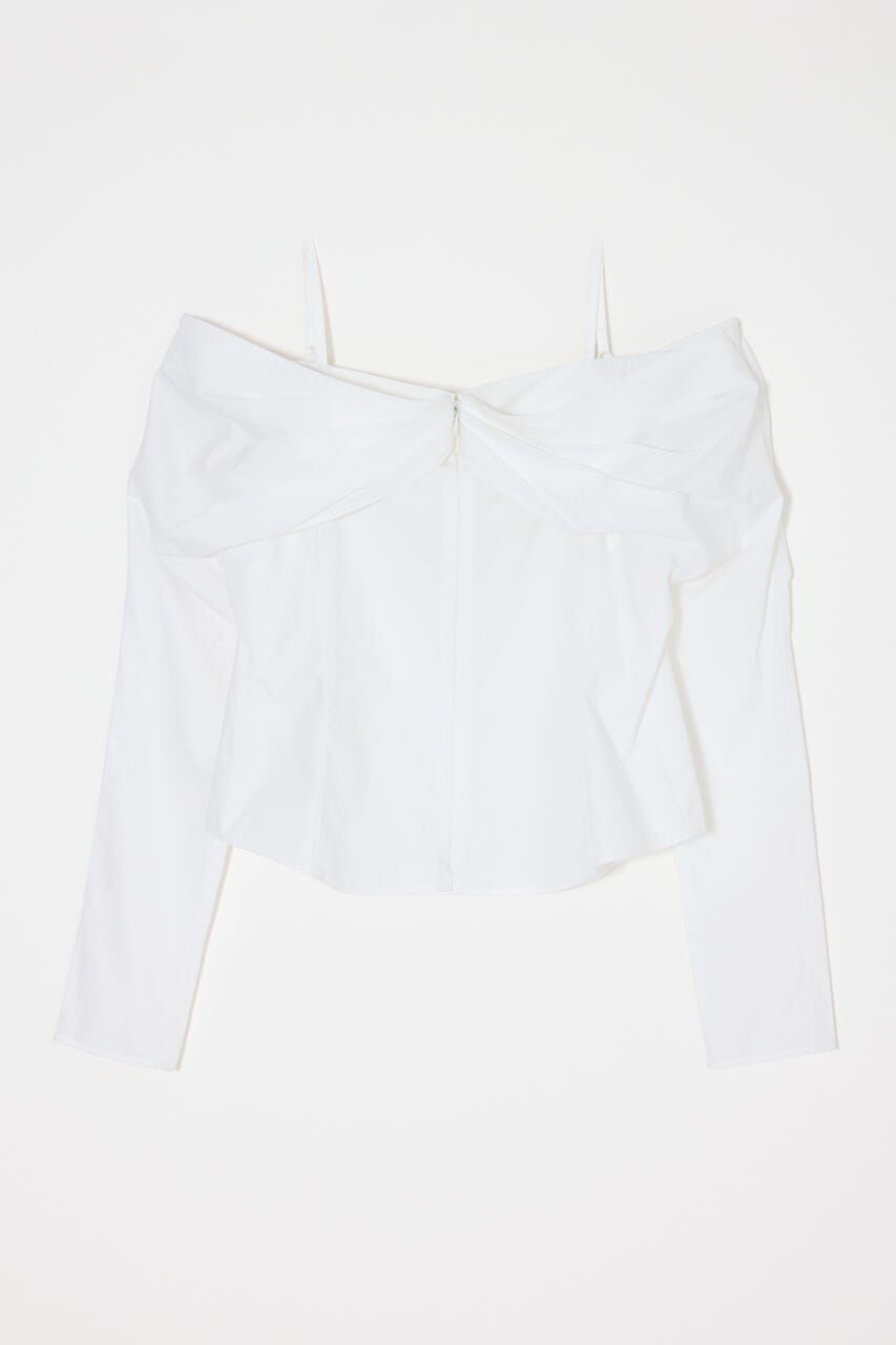 MOUSSY「RIBBON OFF SHOULDER  ブラウス」|その他|