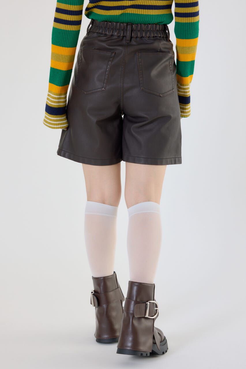 RODEO CROWNS「ヴィンテージフェイクレザーハーフパンツ」|その他|