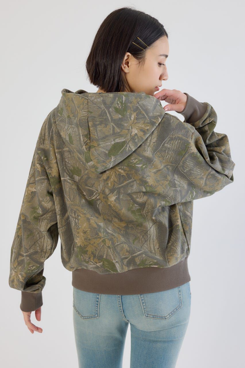RODEO CROWNS「SHARE PATTERN W ジップパーカー」|パーカー|