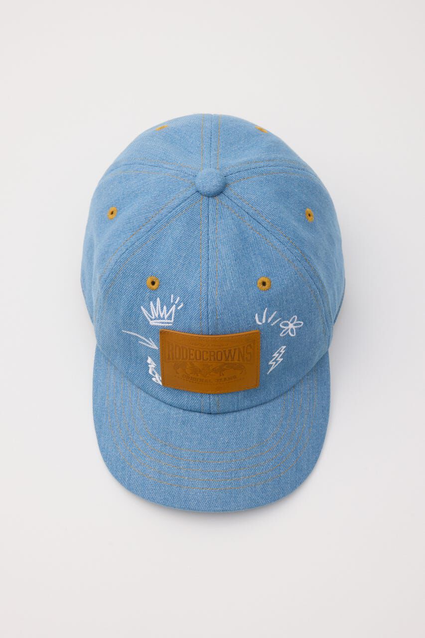 RODEO CROWNS「デニムパッチCAP」|その他|