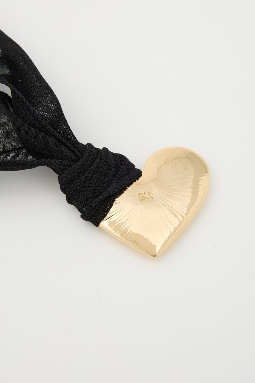 SLY「RHINESTONE HEART チョーカー」|ネックレス|
