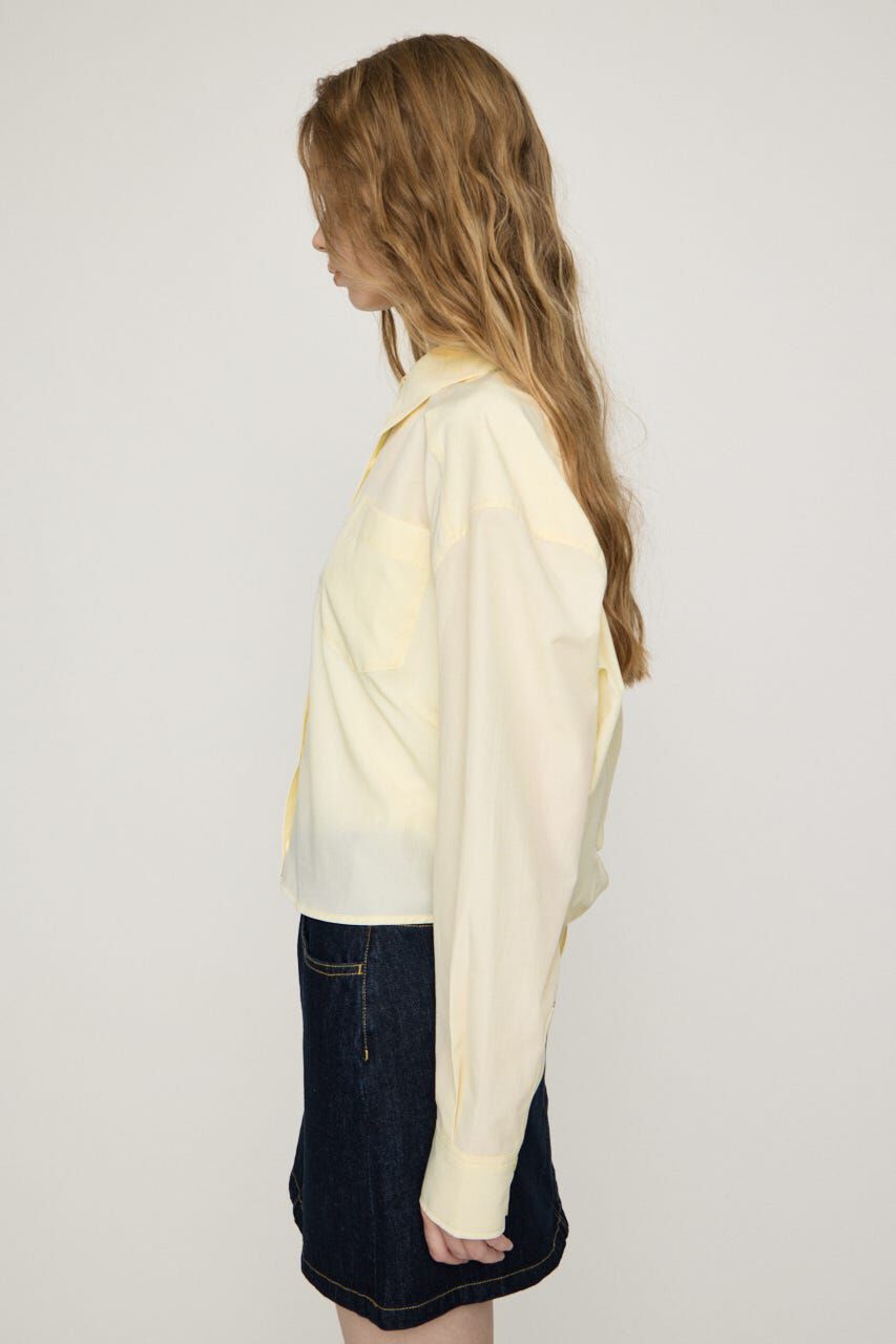 SLY「BACK DRAPE HEM シャツ」|シャツ・ブラウス|