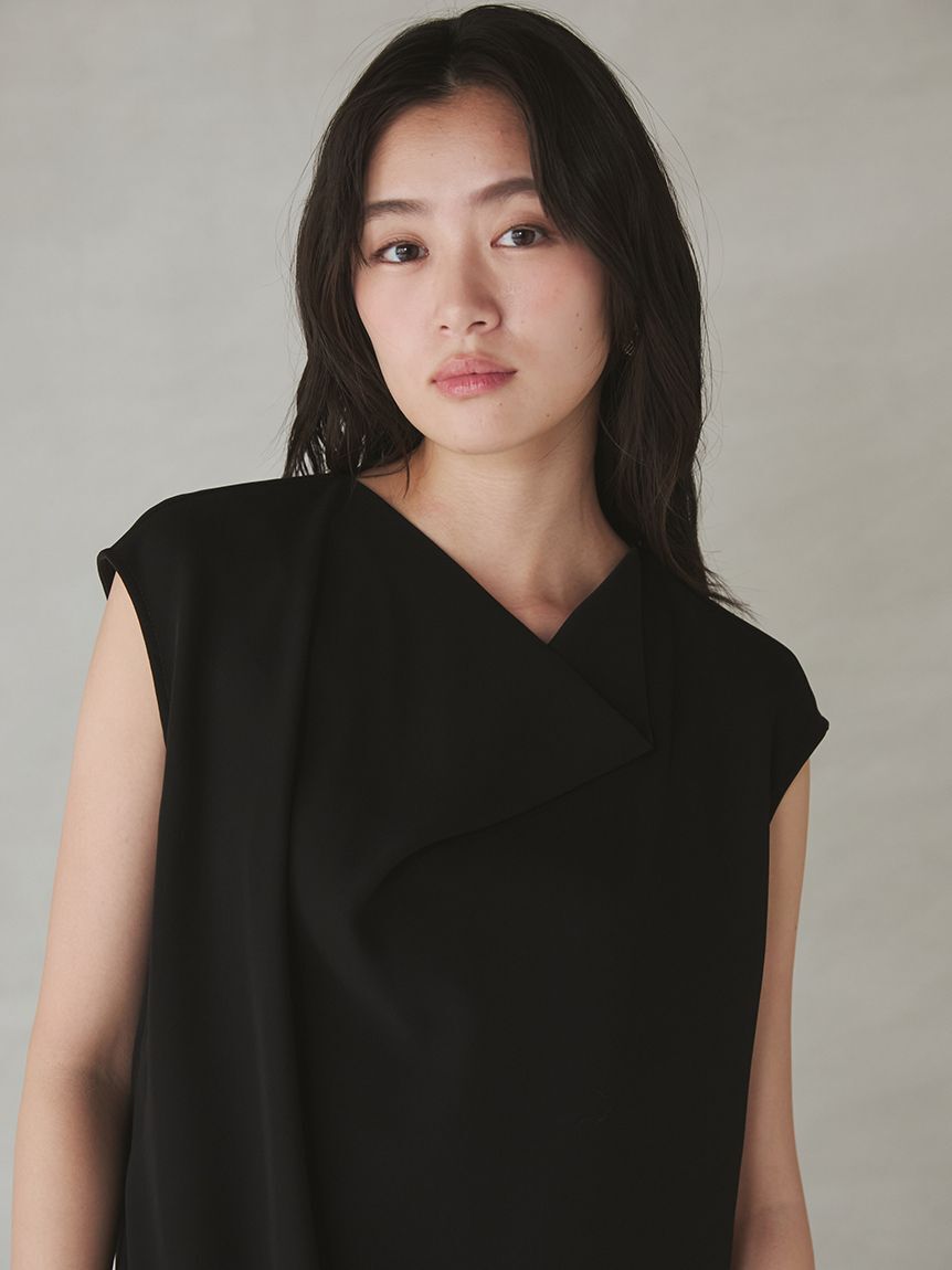 Mila Owen「【UVカット】【防シワ】【接触冷感】シルキータッチブラウス&times;イージーパンツSET」|ワンピース|