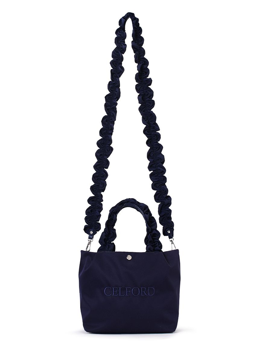 CELFORD「【プリュメル】フリルラメ刺繍トートバッグ（small）」|トートバッグ|