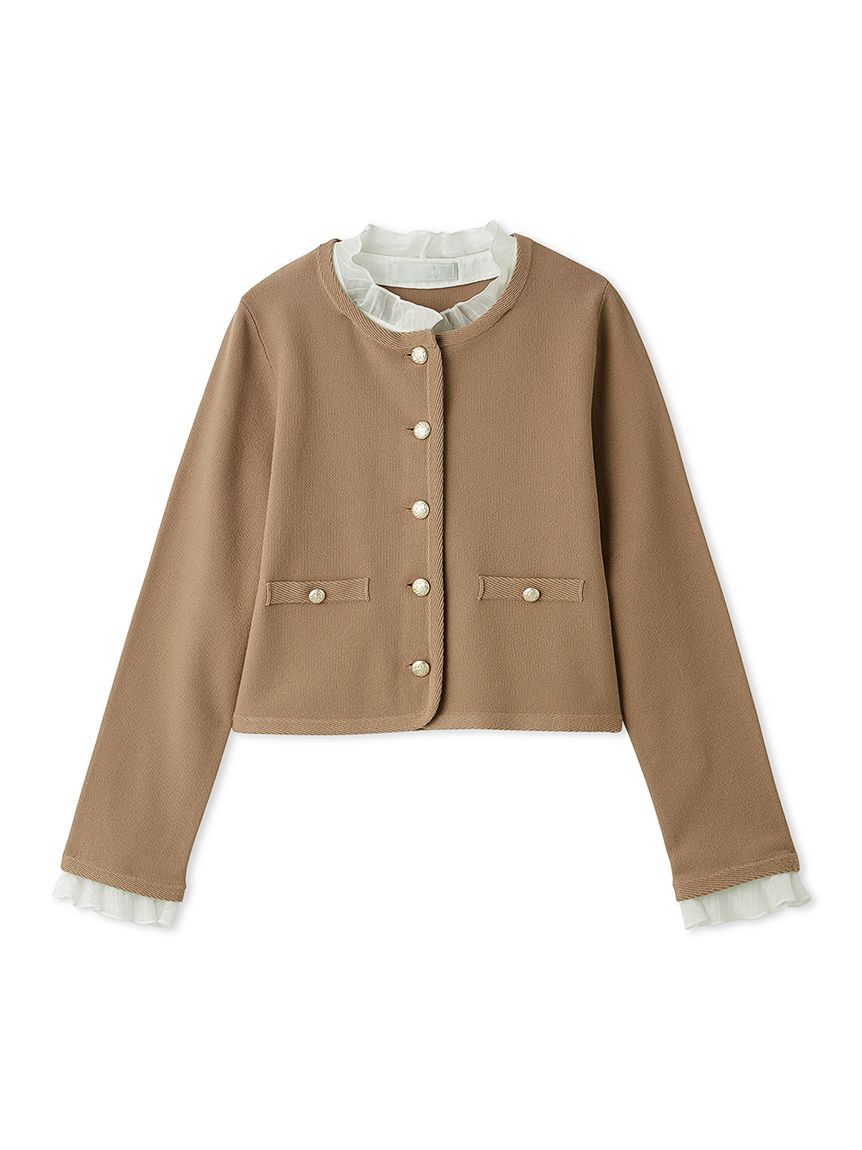 CELFORD「【WASHABLE】フリルデタッチャブルカーディガン」|カーディガン|CML