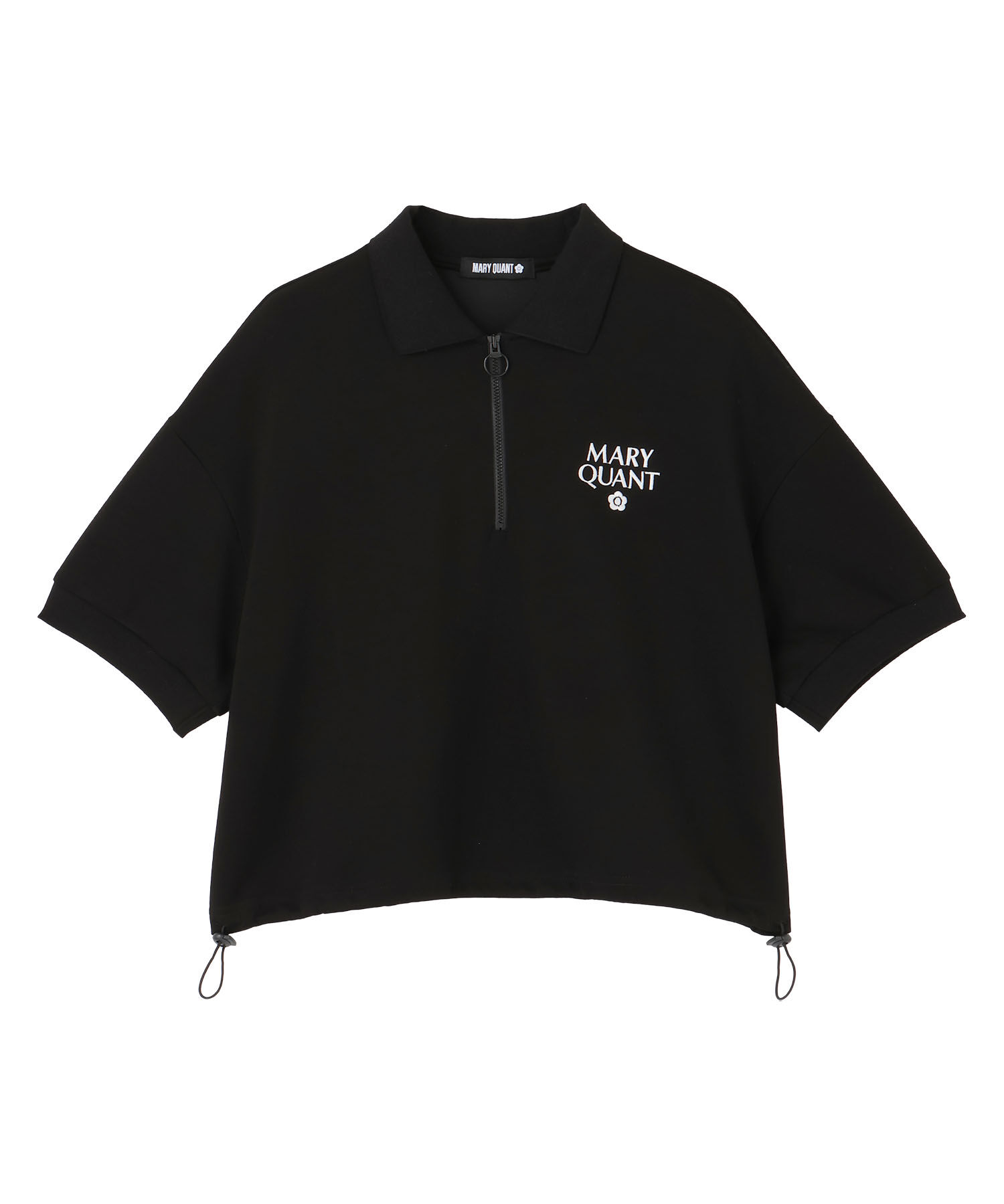 MARY QUANT「ボンディングポロ プルオーバー」|ポロシャツ|