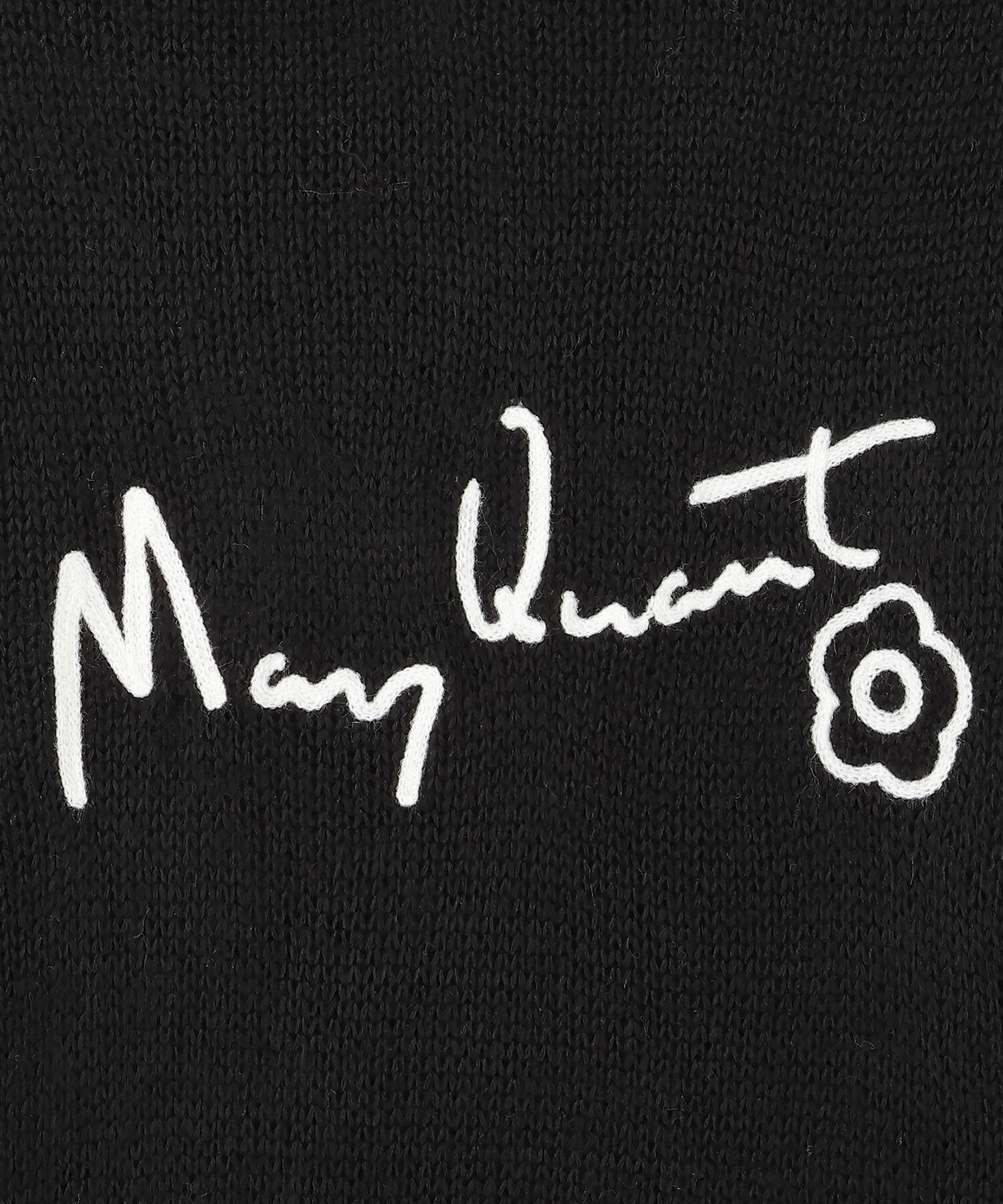 MARY QUANT「サインロゴシアーニット プルオーバー」|Tシャツ・カットソー|