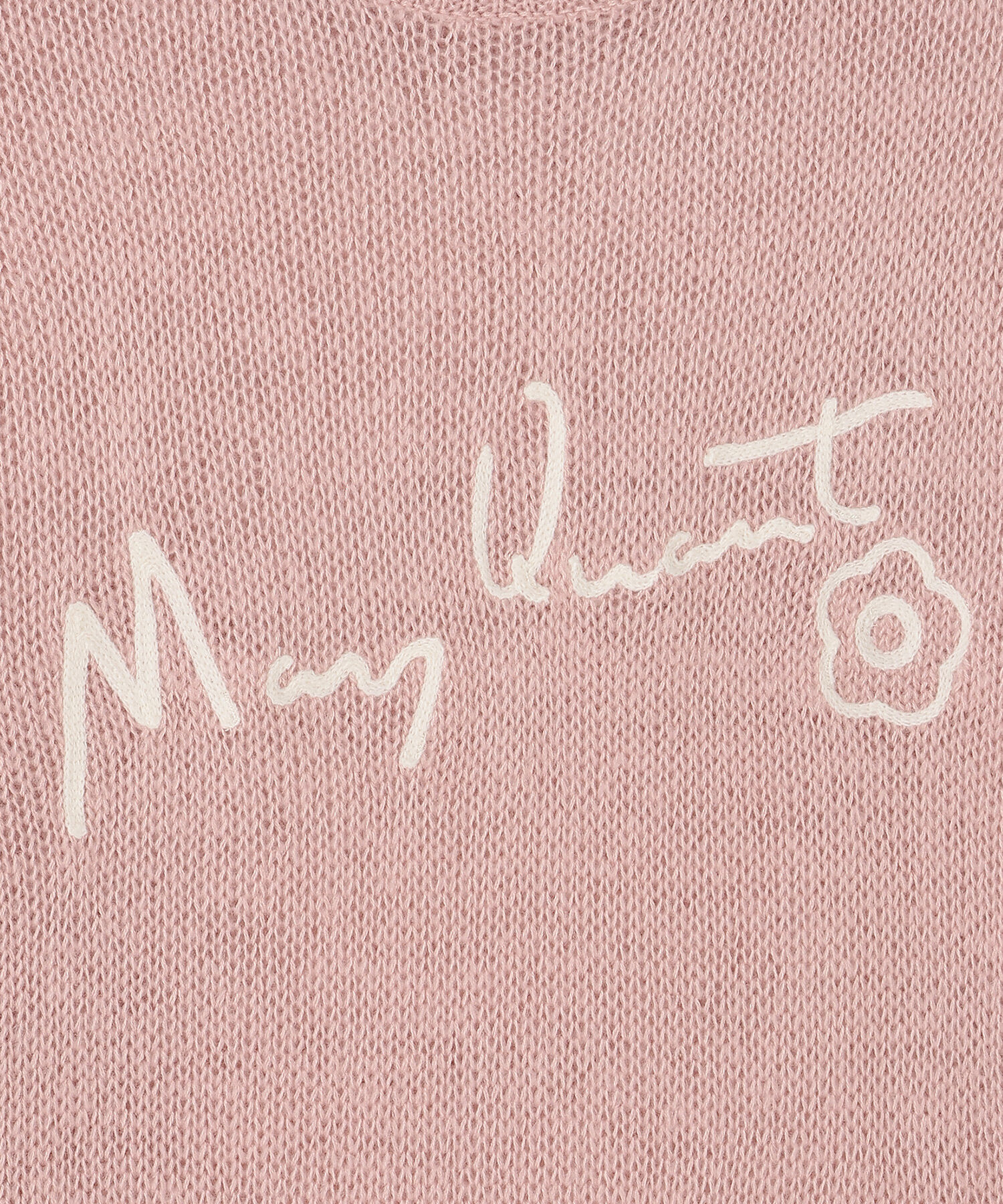 MARY QUANT「サインロゴシアーニット プルオーバー」|Tシャツ・カットソー|