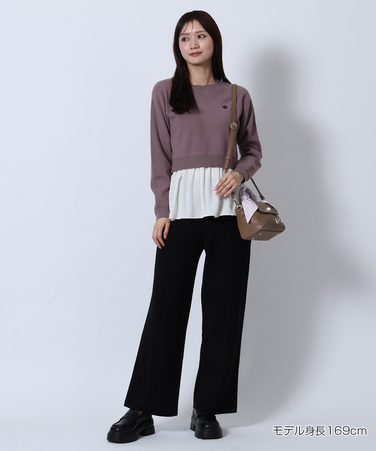 MARY QUANT「センターシームニット パンツ」|その他|