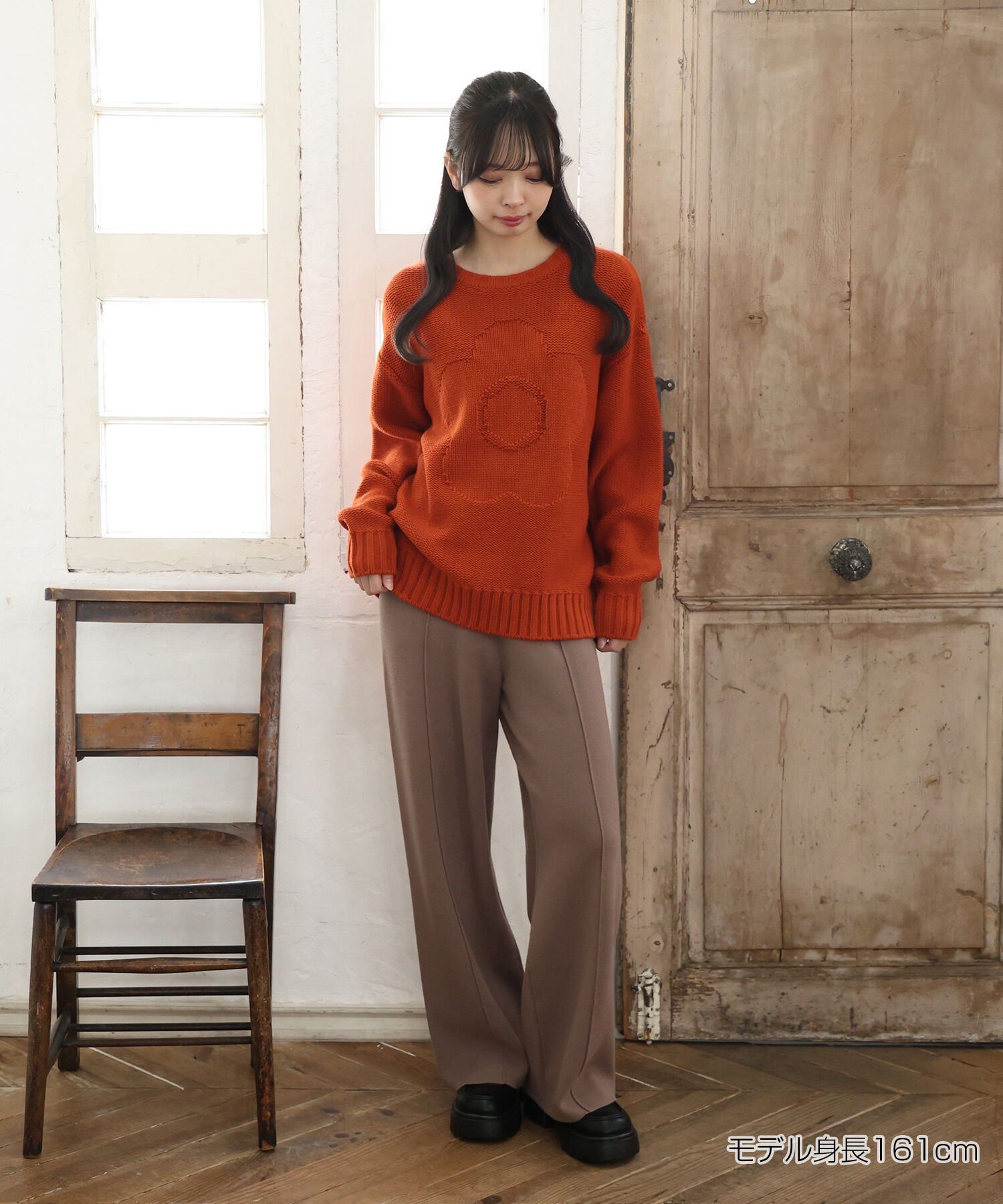 MARY QUANT「センターシームニット パンツ」|その他|