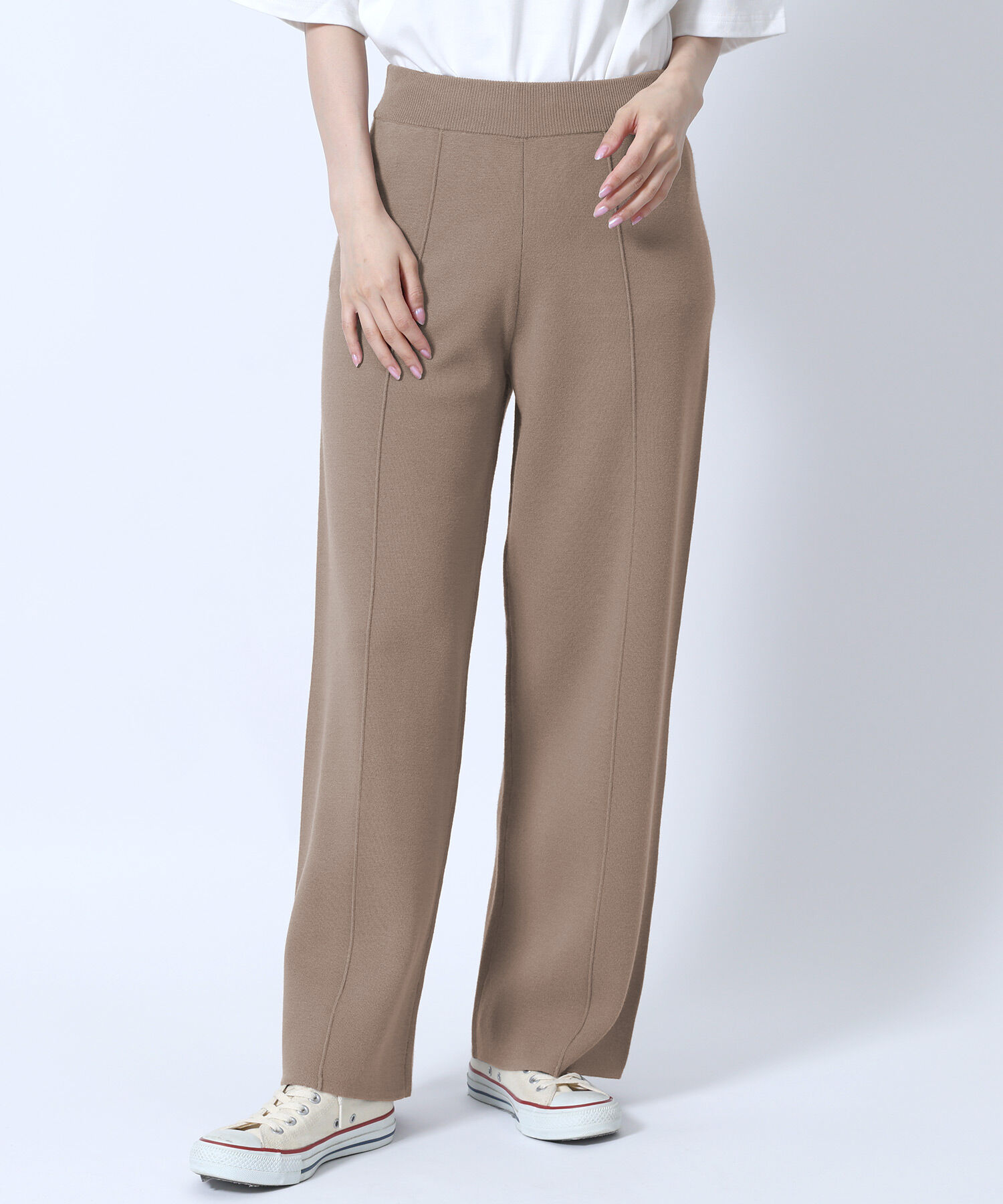 MARY QUANT「センターシームニット パンツ」|その他|