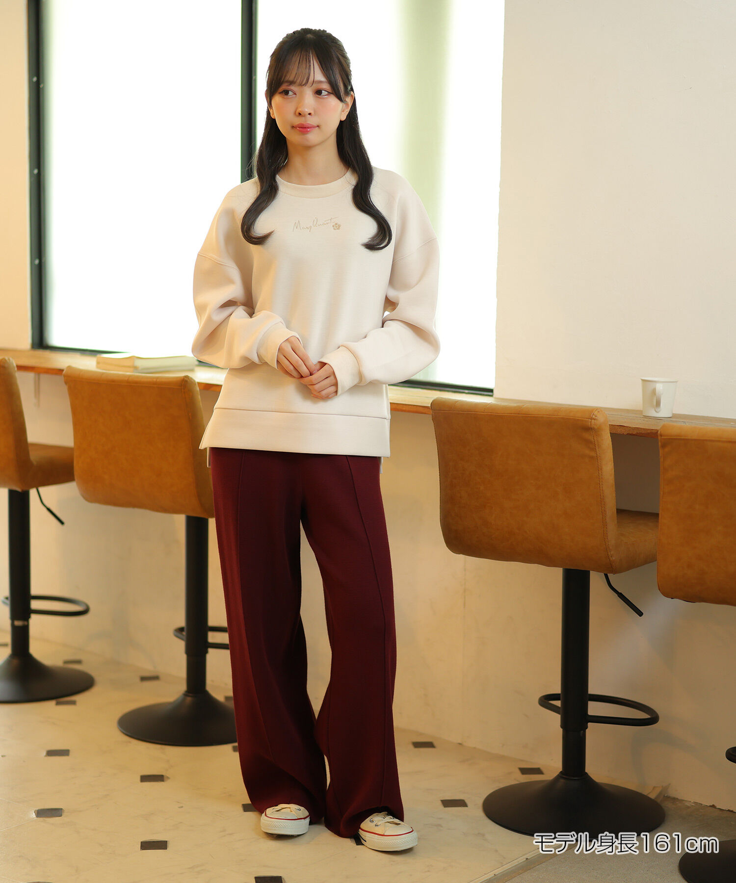 MARY QUANT「センターシームニット パンツ」|その他|