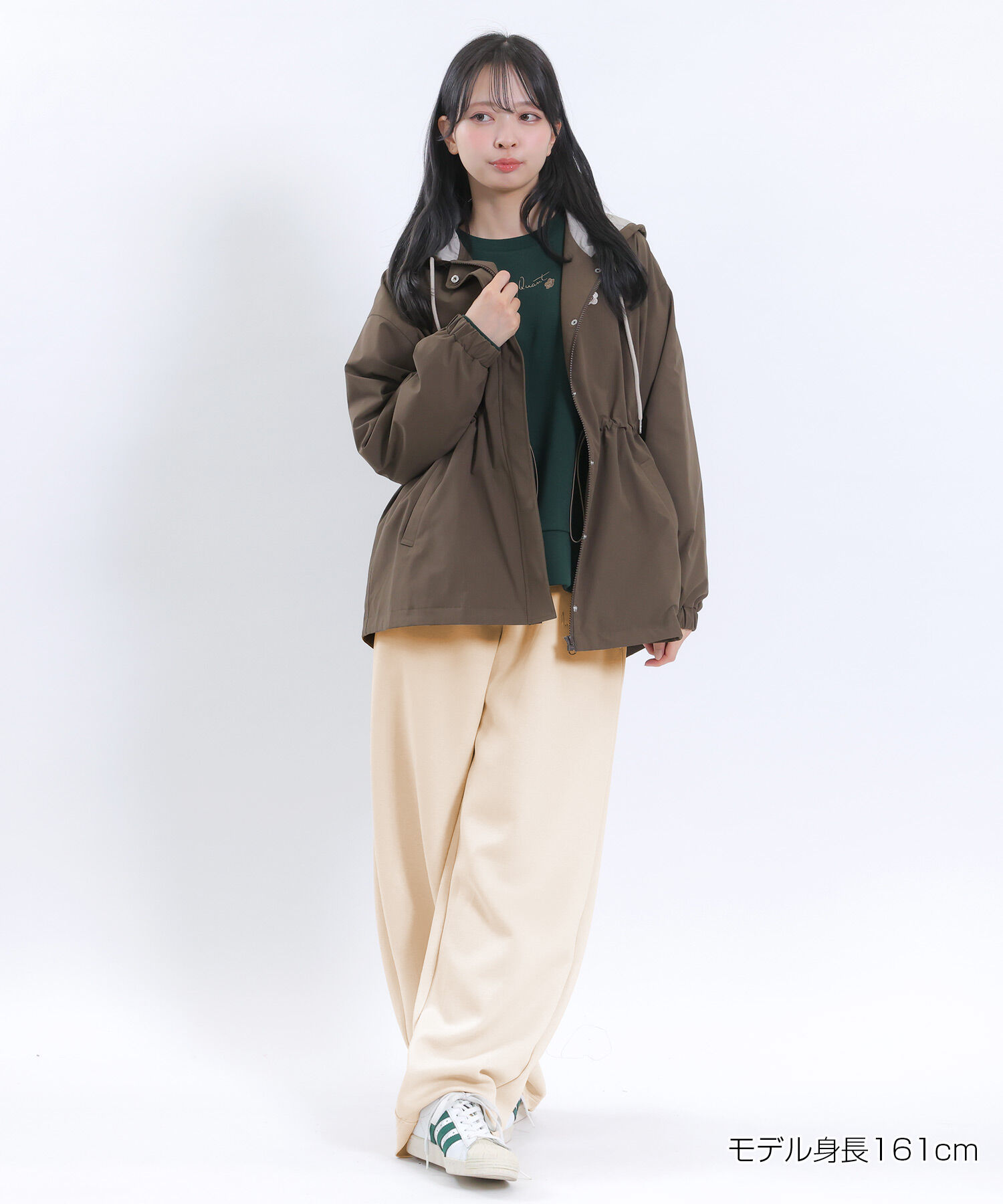 MARY QUANT「サインロゴボンディング パンツ」|スラックス|