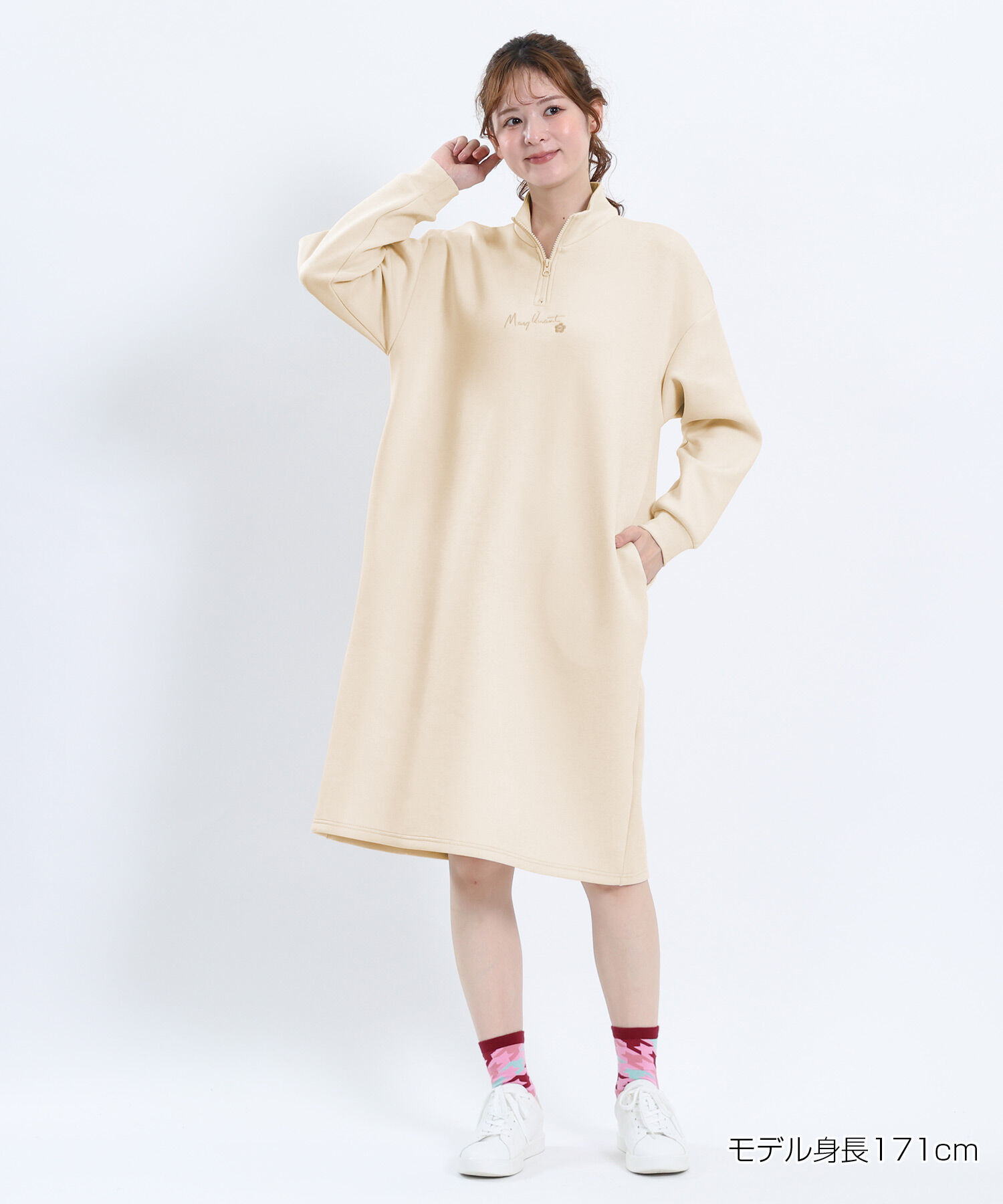 MARY QUANT「サインロゴボンディング ワンピース」|ワンピース|