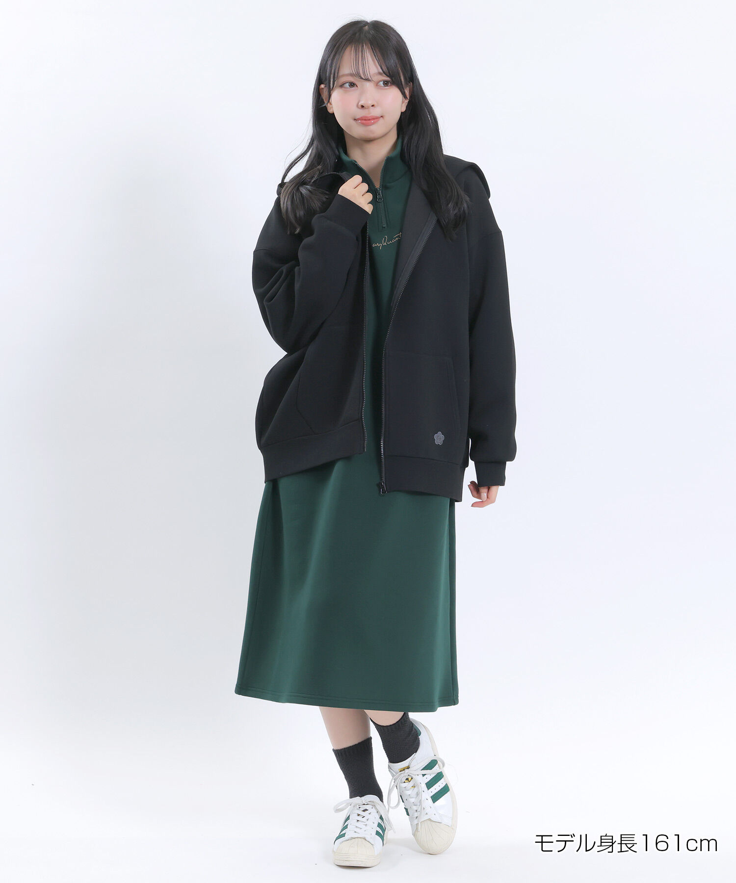 MARY QUANT「サインロゴボンディング ワンピース」|ワンピース|