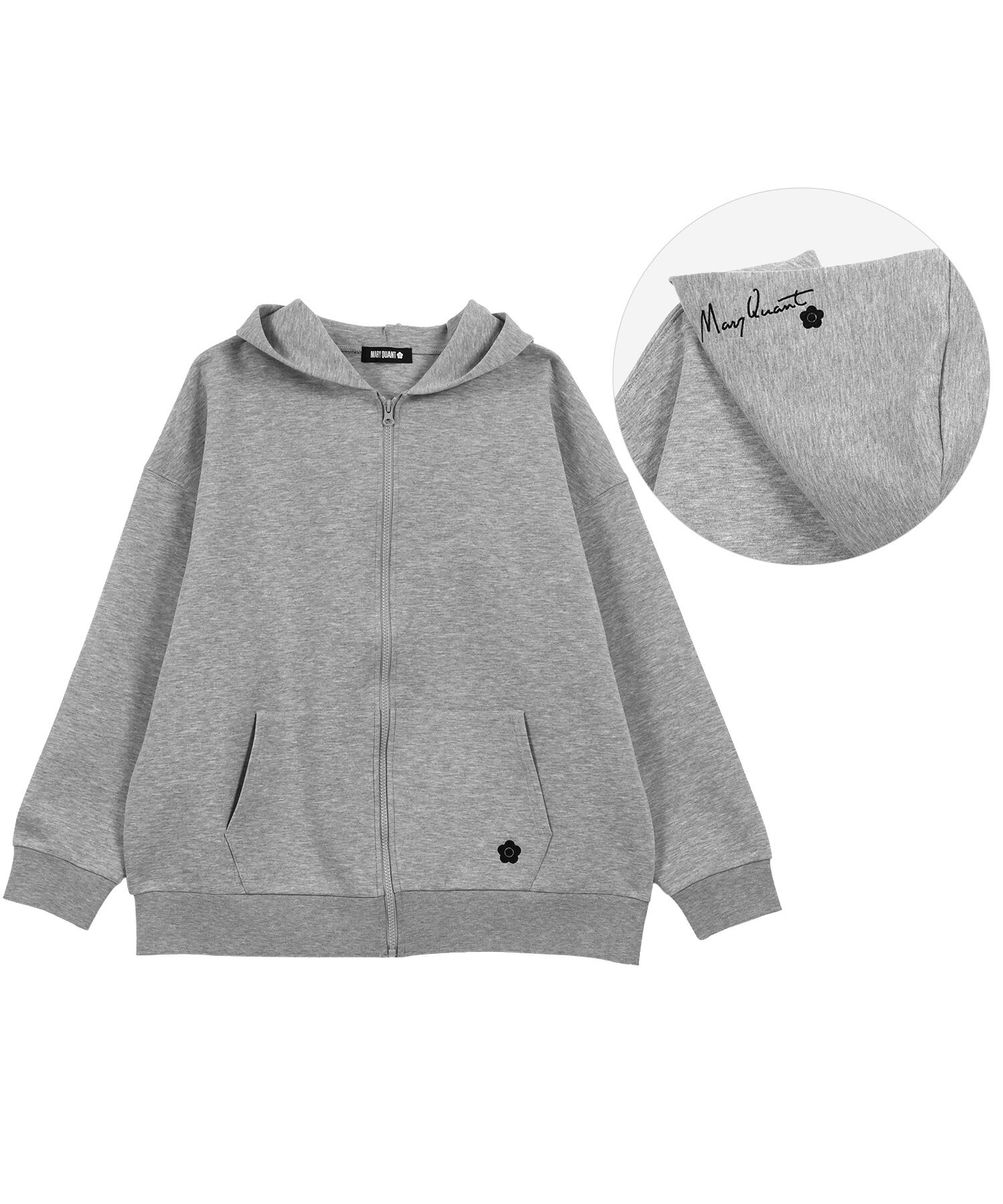 MARY QUANT「サインロゴボンディング パーカ」|パーカー|