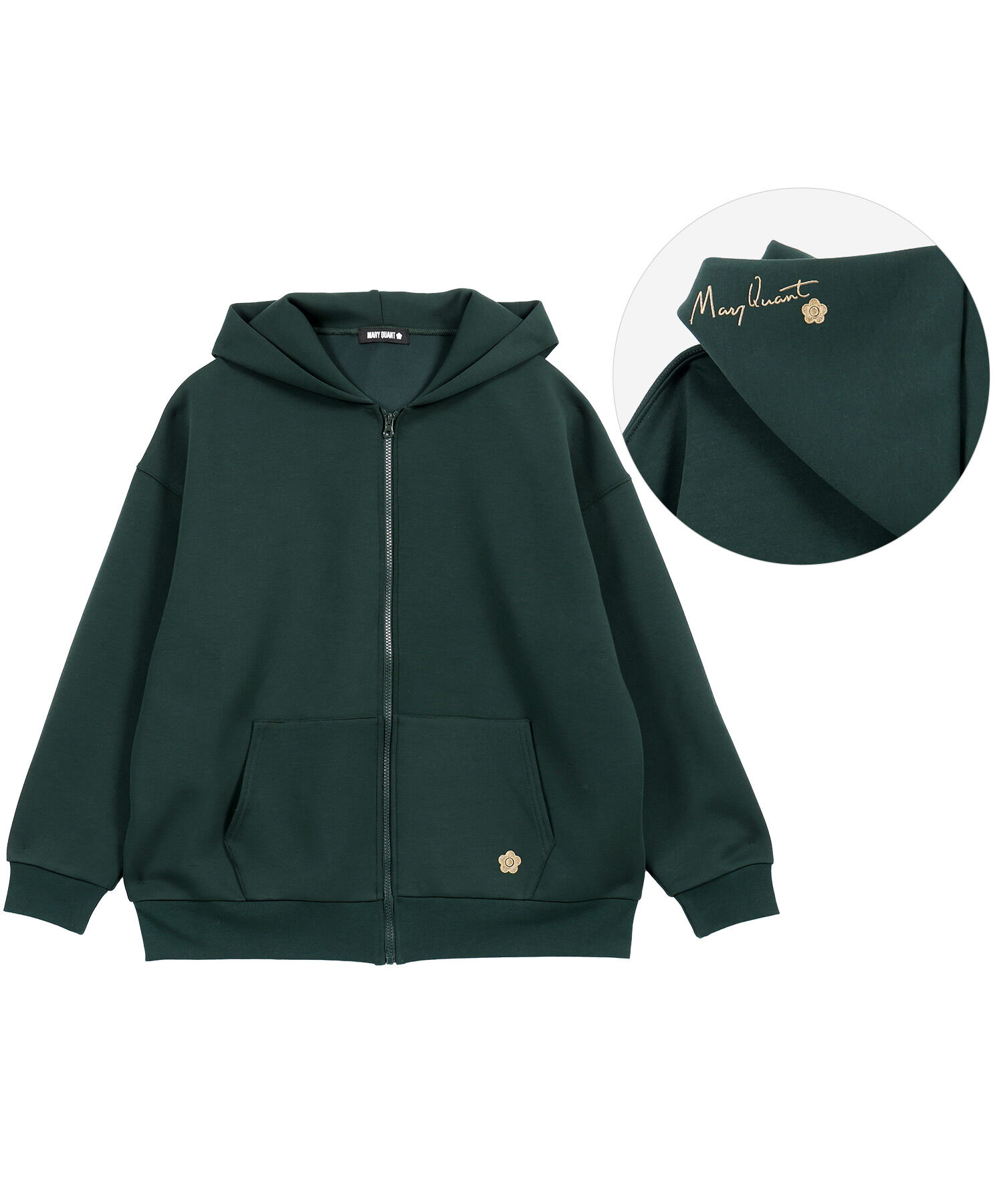 MARY QUANT「サインロゴボンディング パーカ」|パーカー|