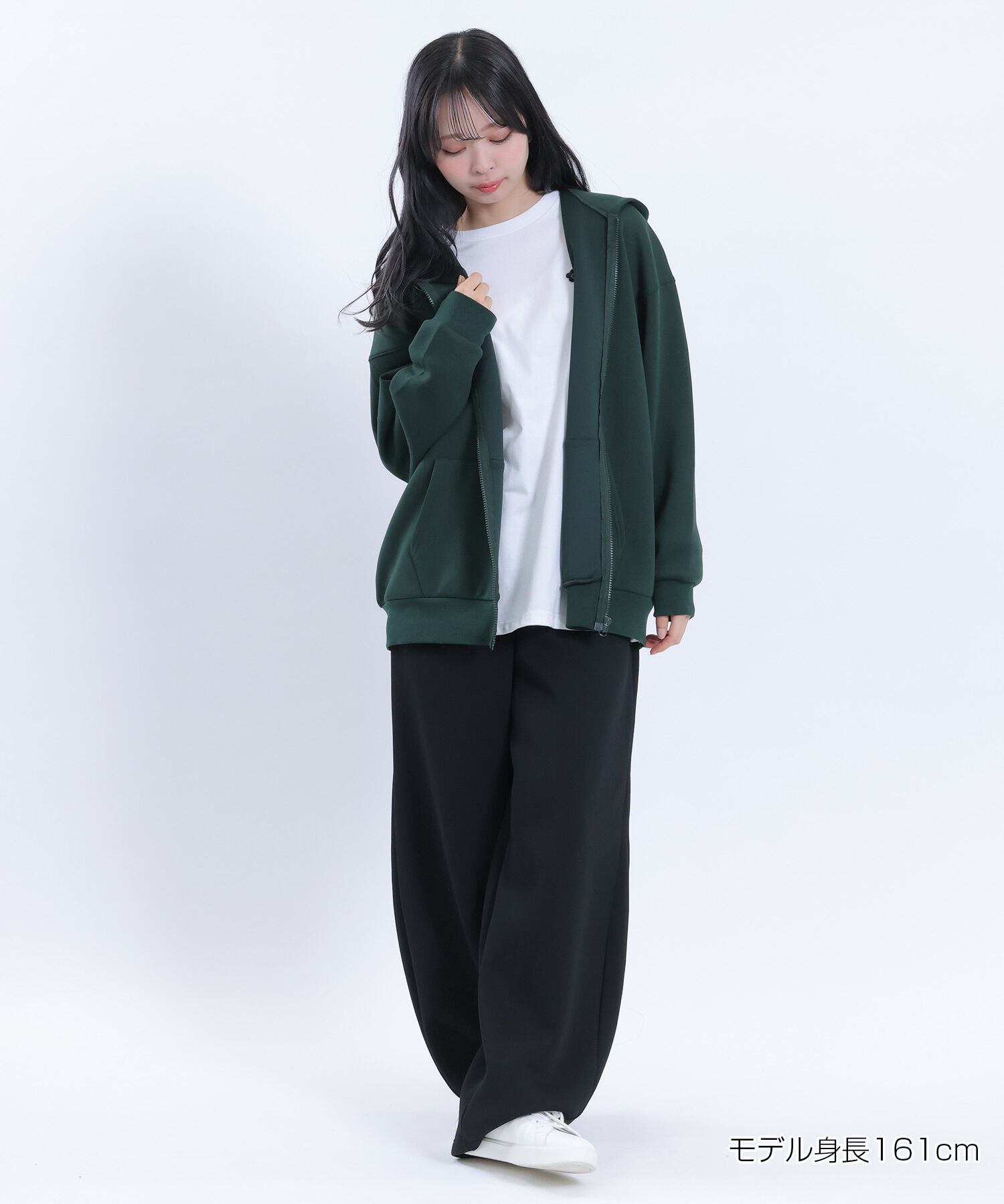 MARY QUANT「サインロゴボンディング パーカ」|パーカー|