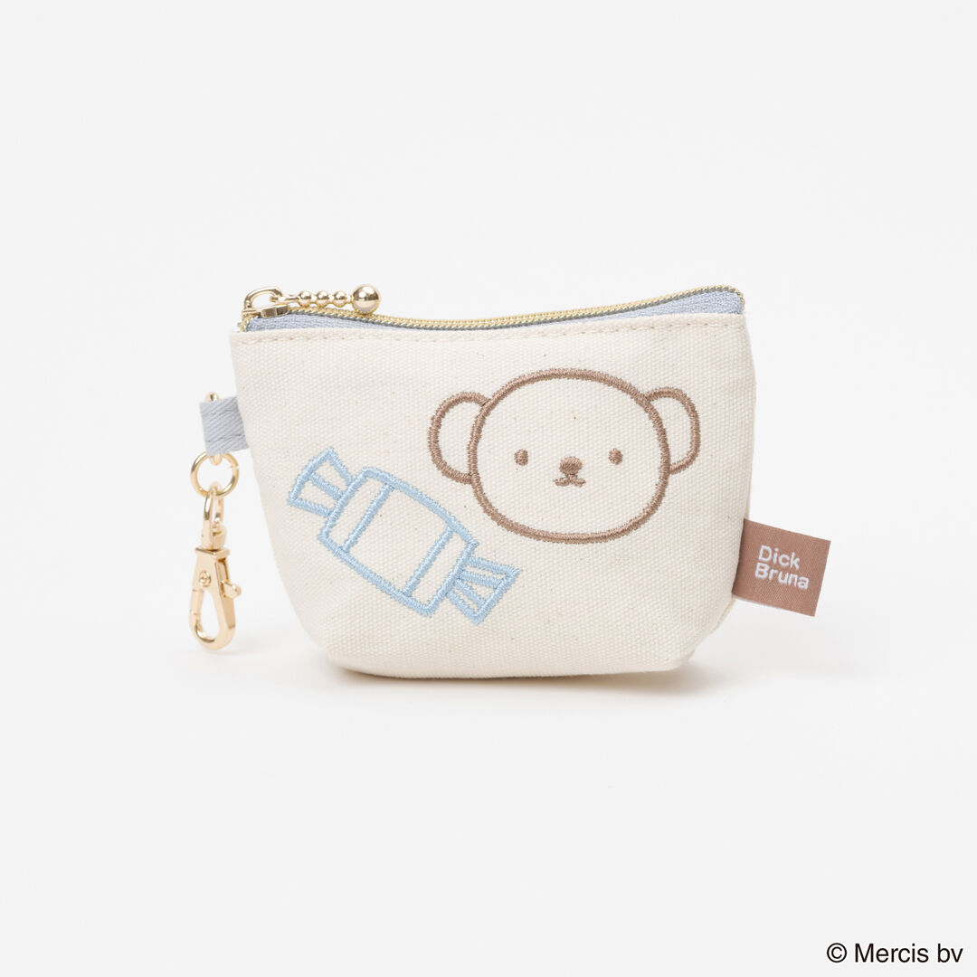  「BRUNA Colorful Line マイクロ台形ポーチ」|ポーチ|
