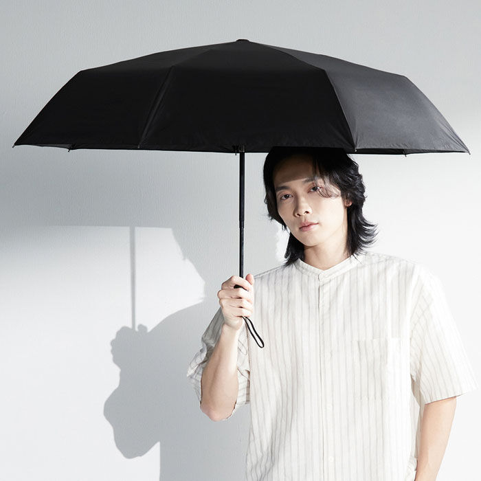 BACKYARD FAMILY「KIZAWA 折りたたみ 傘 自動 開閉 通販 キザワ K030A58I 日傘 自動開閉」|傘|ブラック1