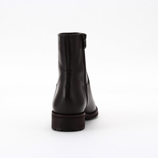 銀座かねまつ「LSFM2579STECHO 【本革】【防水】アクアベルショートブーツ」|レインシューズ|