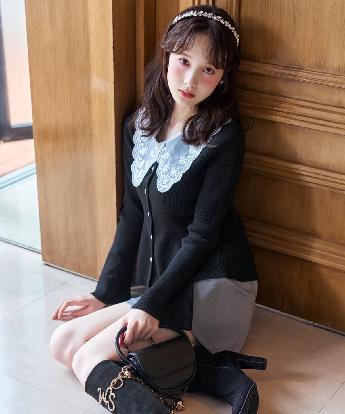 WILLSELECTION「センタータックショートパンツ」|キュロット|