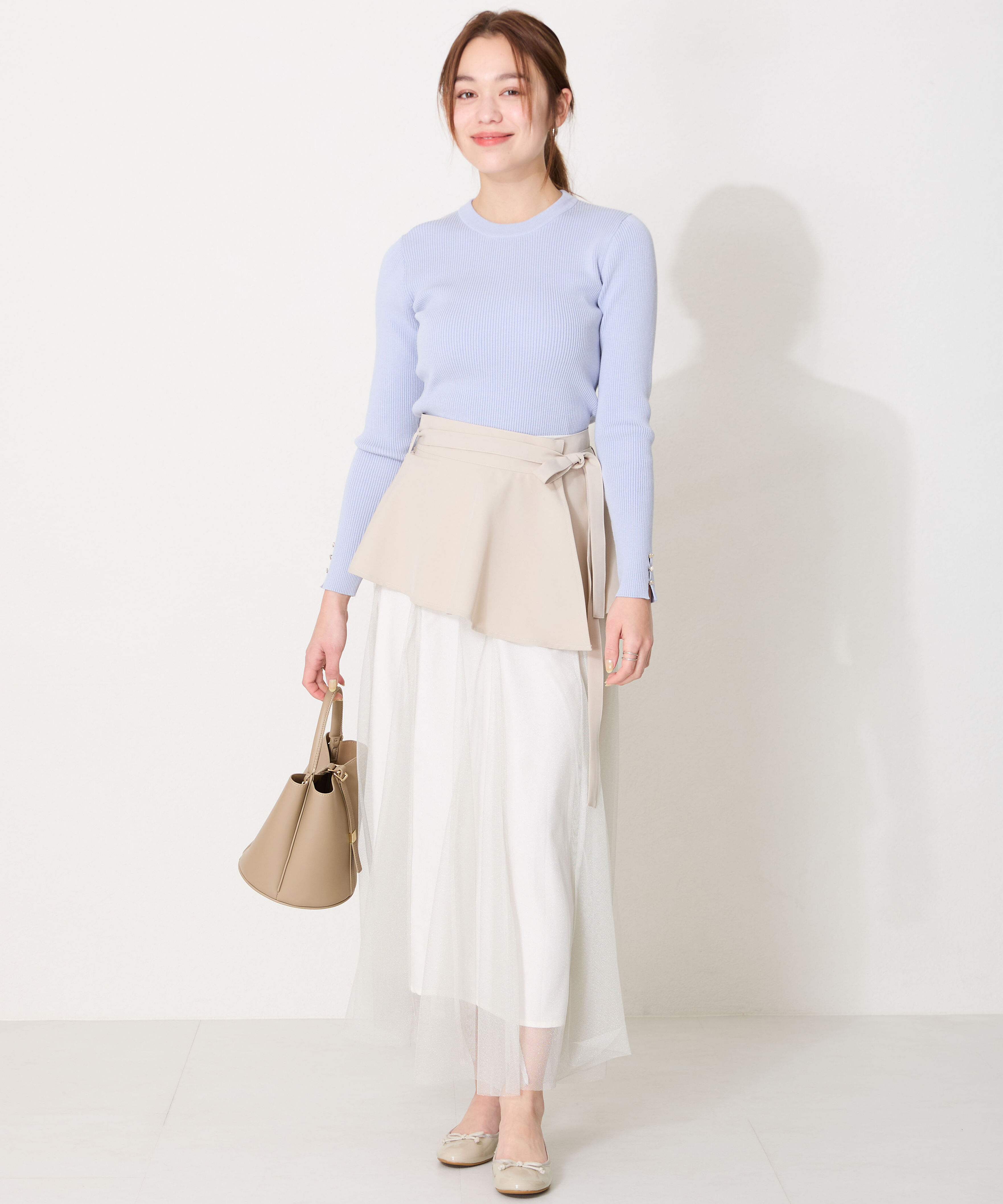 ORiental TRaffic「【 WEB限定 】 バレエシューズ /R-4006 パンプス フラット 厚手クッション エナメル ヒール1cm」|パンプス|
