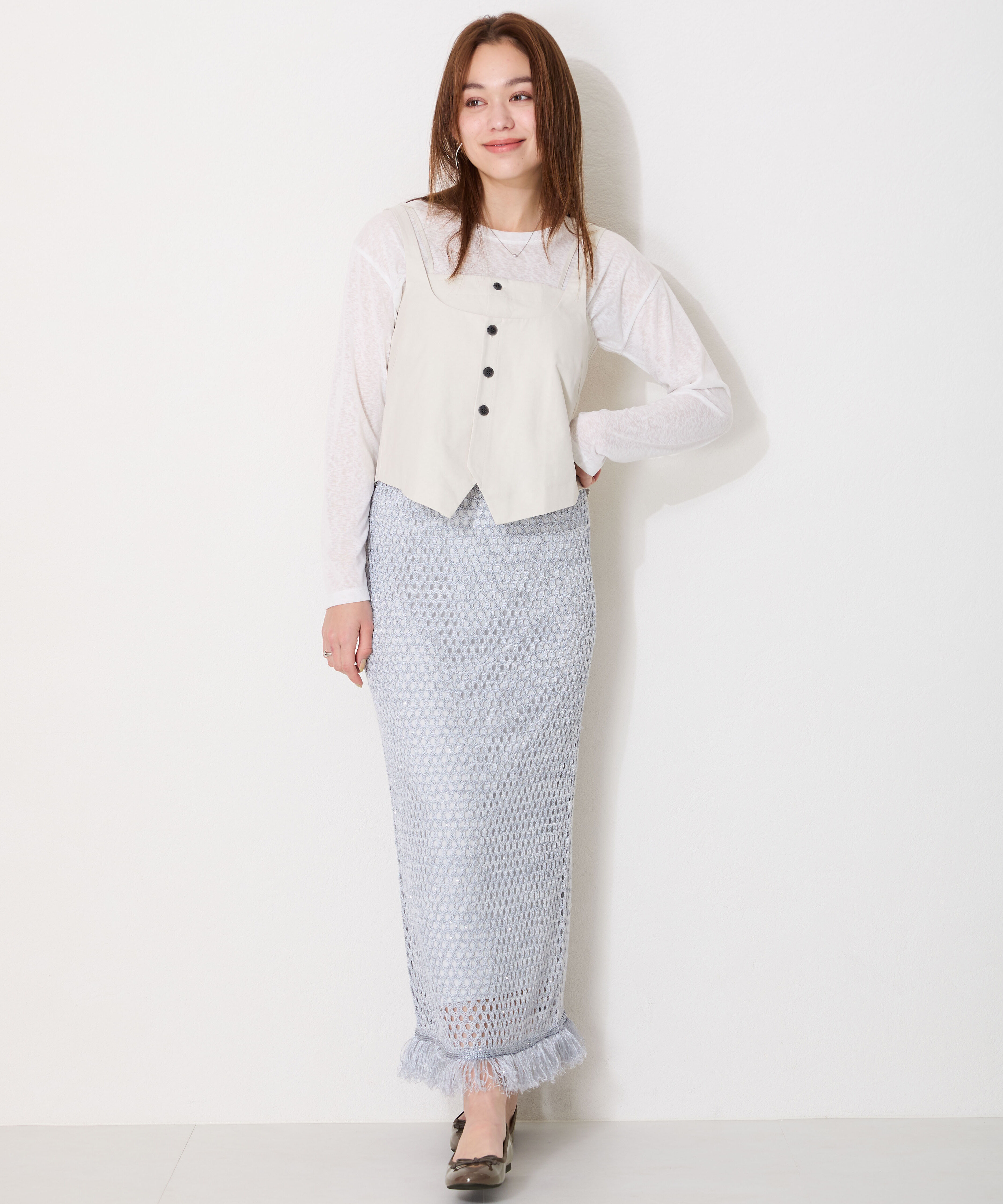 ORiental TRaffic「【 WEB限定 】 バレエシューズ /R-4006 パンプス フラット 厚手クッション エナメル ヒール1cm」|パンプス|