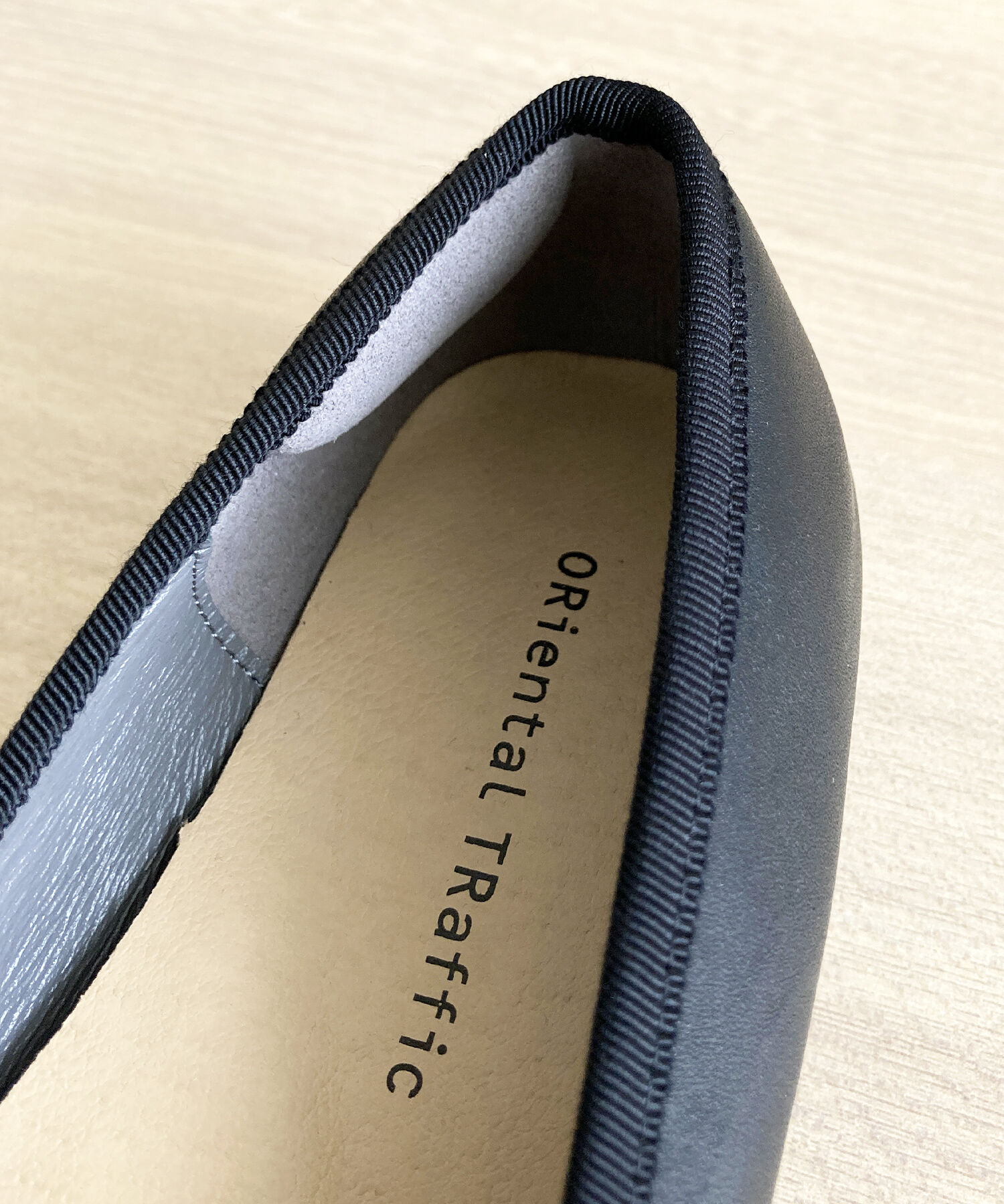 ORiental TRaffic「【 跳べるパンプス /　新色追加 】 バレエ シューズ /R-3208 厚手クッション フラット ヒール1ｃｍ」|パンプス|