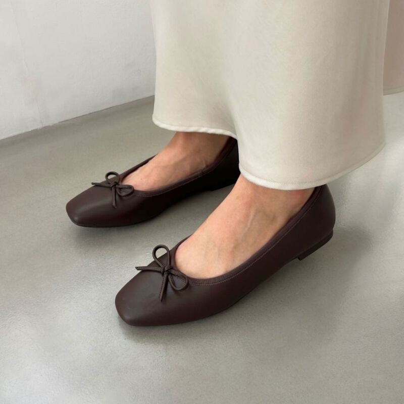 ORiental TRaffic「【 跳べるパンプス /　新色追加 】 バレエ シューズ /R-3208 厚手クッション フラット ヒール1ｃｍ」|パンプス|