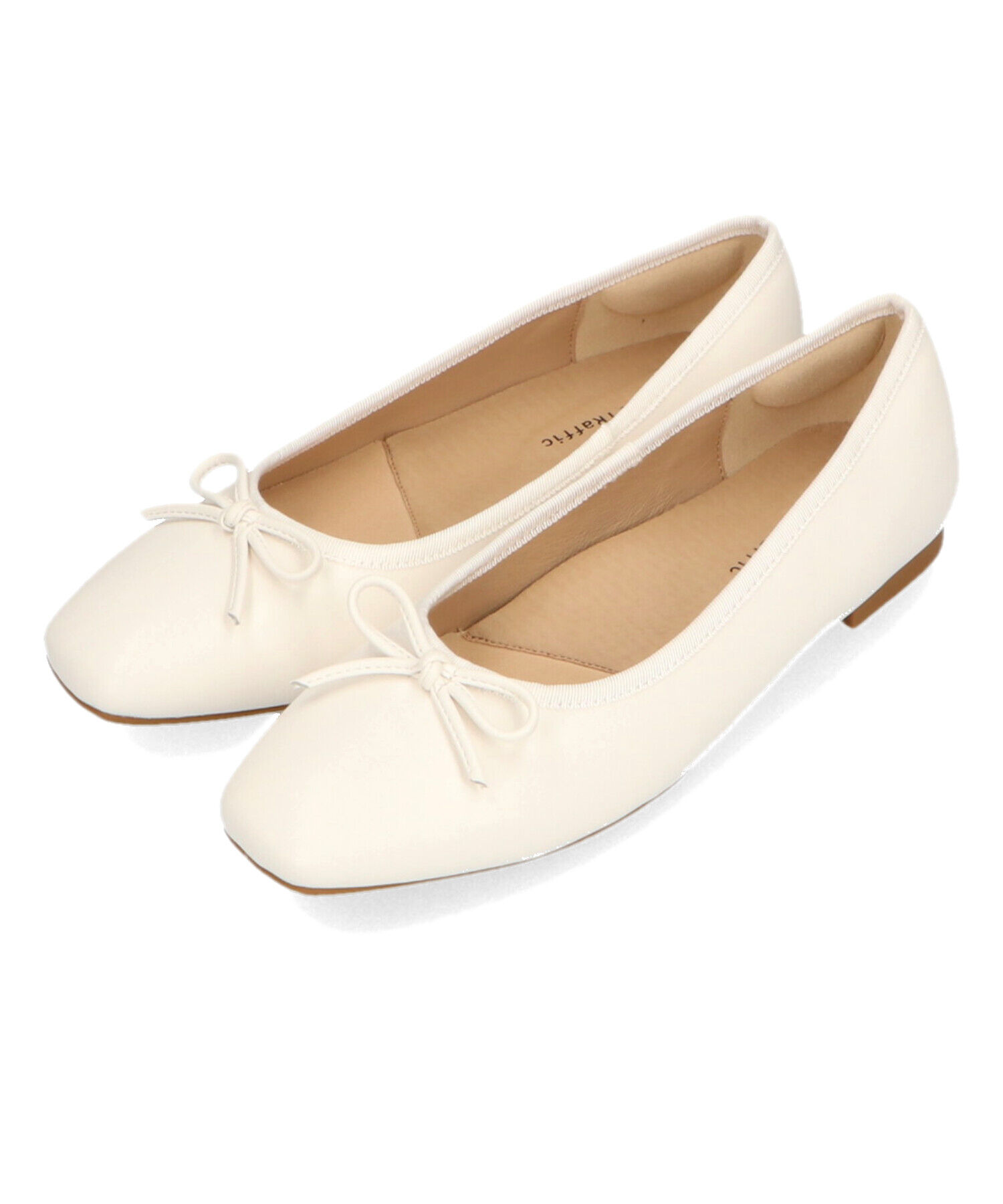 ORiental TRaffic「【 跳べるパンプス /　新色追加 】 バレエ シューズ /R-3208 厚手クッション フラット ヒール1ｃｍ」|パンプス|