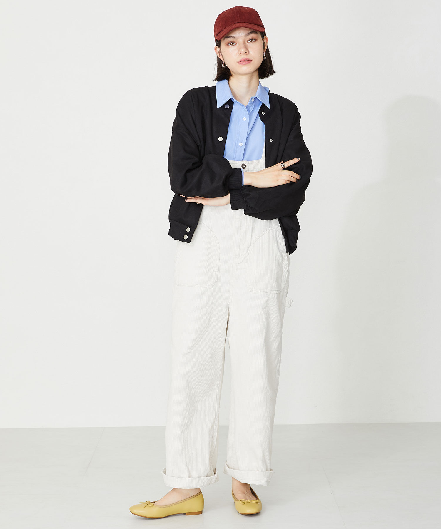 ORiental TRaffic「【 跳べるパンプス /　新色追加 】 バレエ シューズ /R-3208 厚手クッション フラット ヒール1ｃｍ」|パンプス|