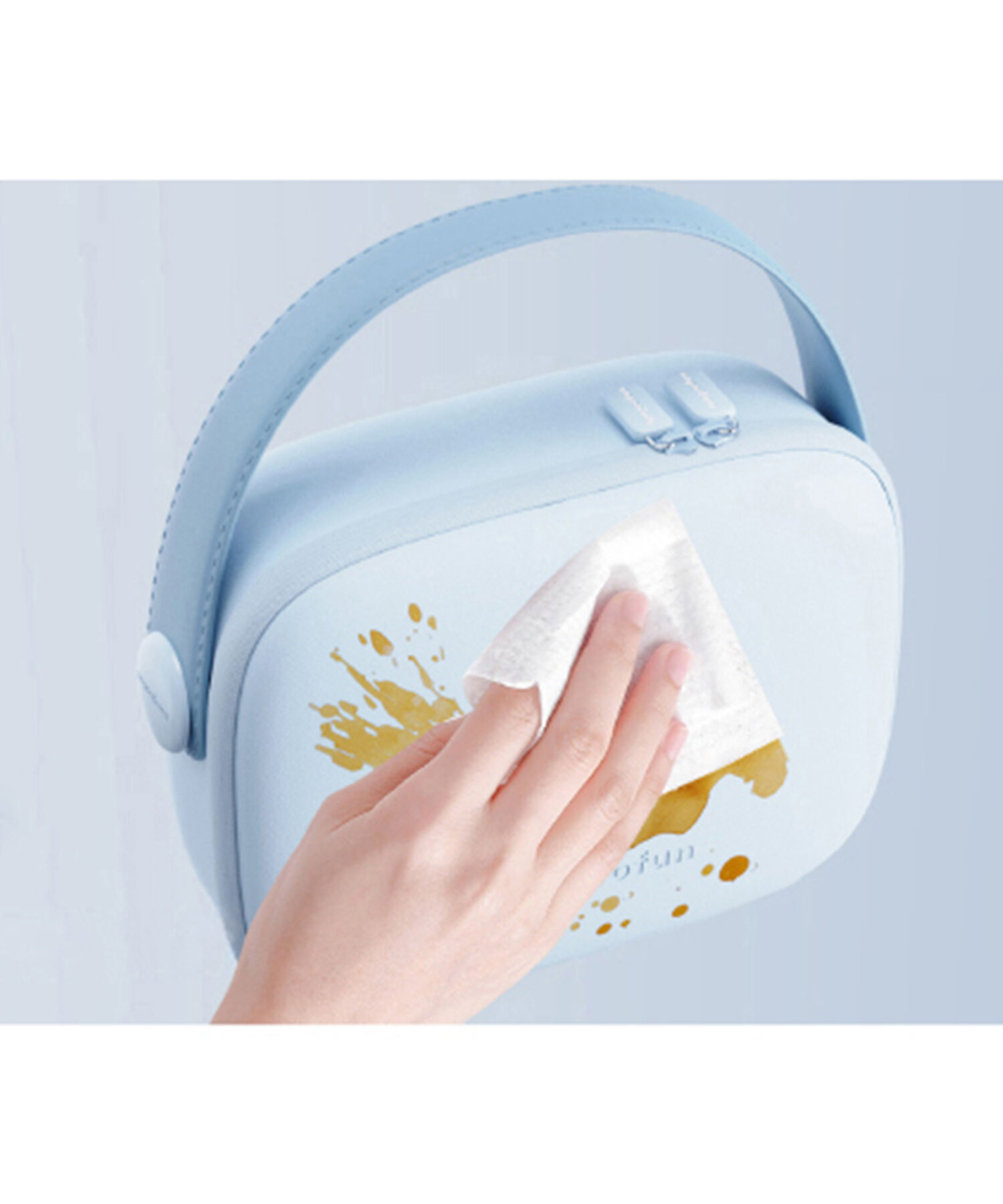 fungoofun「【WEB限定】EVAミラー付きポーチ/G-0024 ポーチ 人気 売れてる トレンド」|ハンドバッグ|
