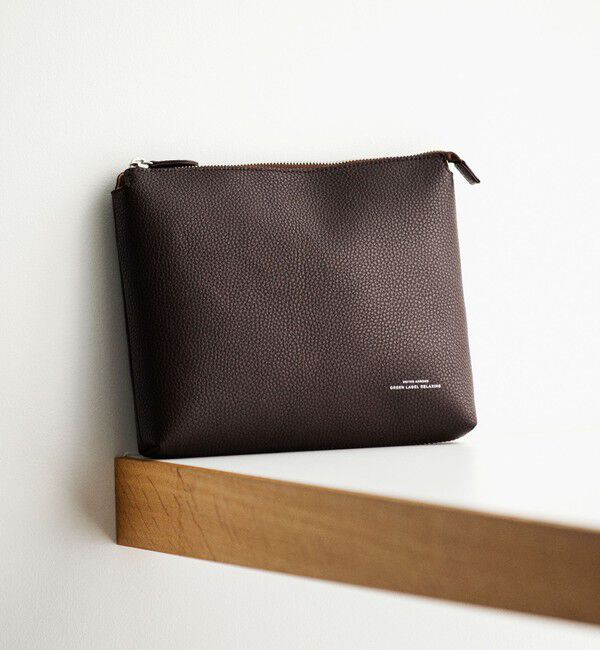 UNITED ARROWS green label relaxing「CIBO レザーライク 2WAY ショルダー クラッチ バッグ」|ショルダー・メッセンジャー|