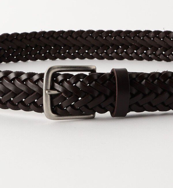 UNITED ARROWS green label relaxing「GLR 30mm レザー メッシュ ベルト」|ベルト|