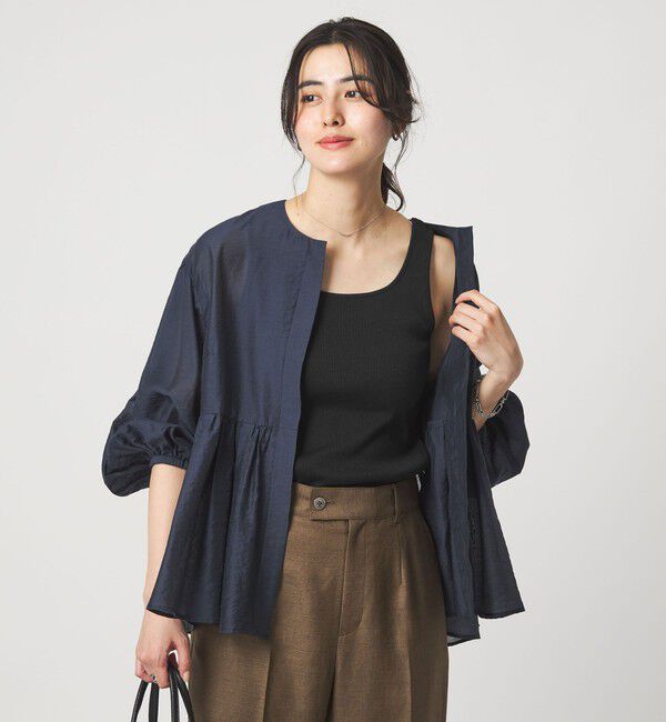 UNITED ARROWS green label relaxing「ブライトリブ タンクトップ」|タンクトップ|