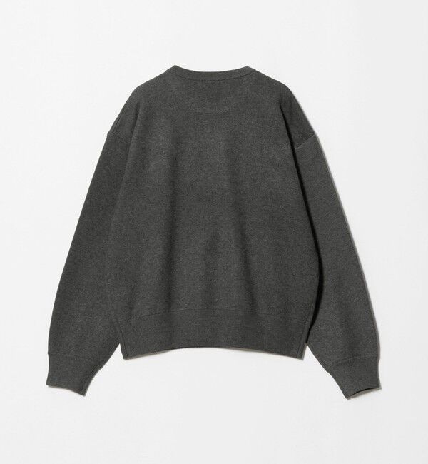 BEAUTY&YOUTH UNITED ARROWS「ロゴクルーネック ニットプルオーバー ウォッシャブル」|ニット・セーター|