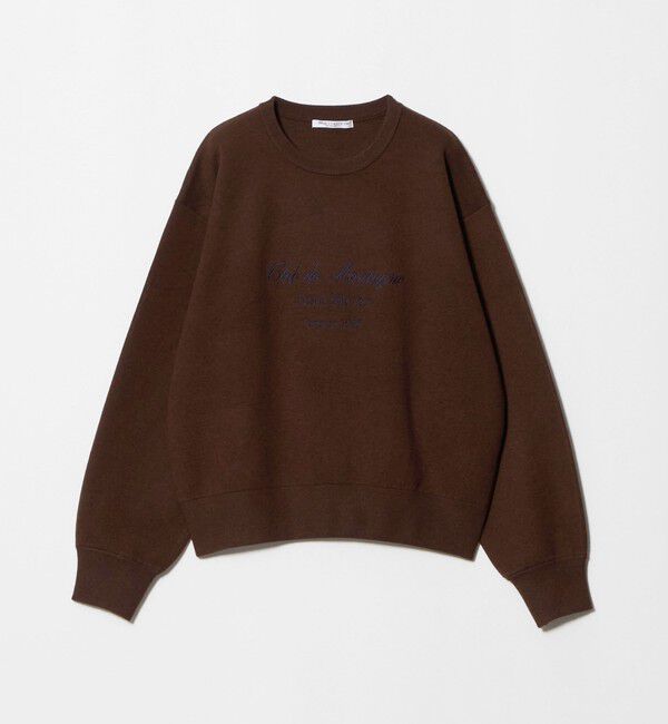 BEAUTY&YOUTH UNITED ARROWS「ロゴクルーネック ニットプルオーバー ウォッシャブル」|ニット・セーター|MD.BROWN