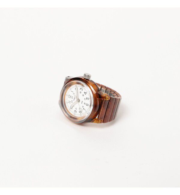 BEAMS SELECTION for WOMEN「【別注】TIMEX / RING WATCH Tortoise shell」|腕時計|